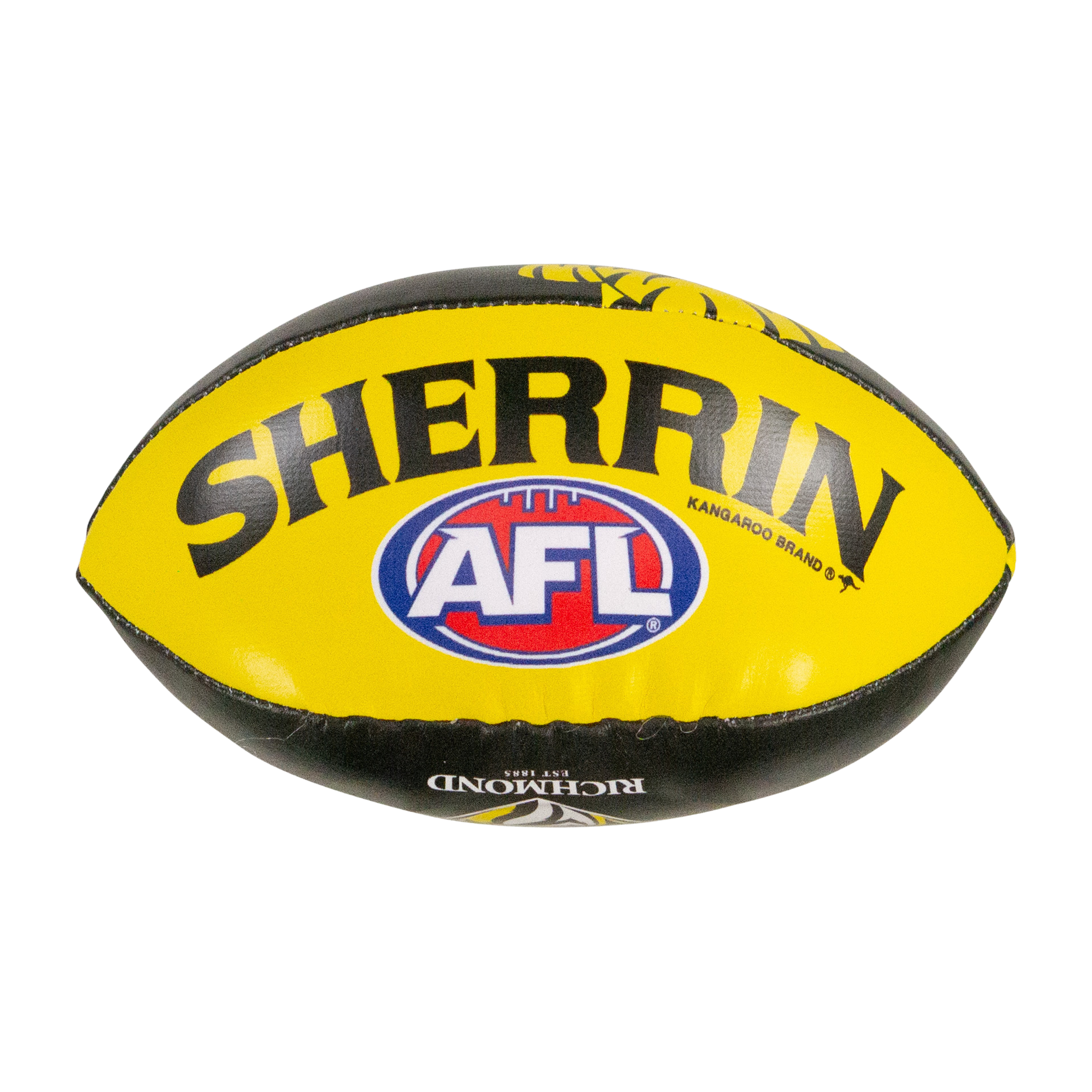 Sherrin AFL  Team  (5-inch) Soft Footy Balls (Richmond Tigers)