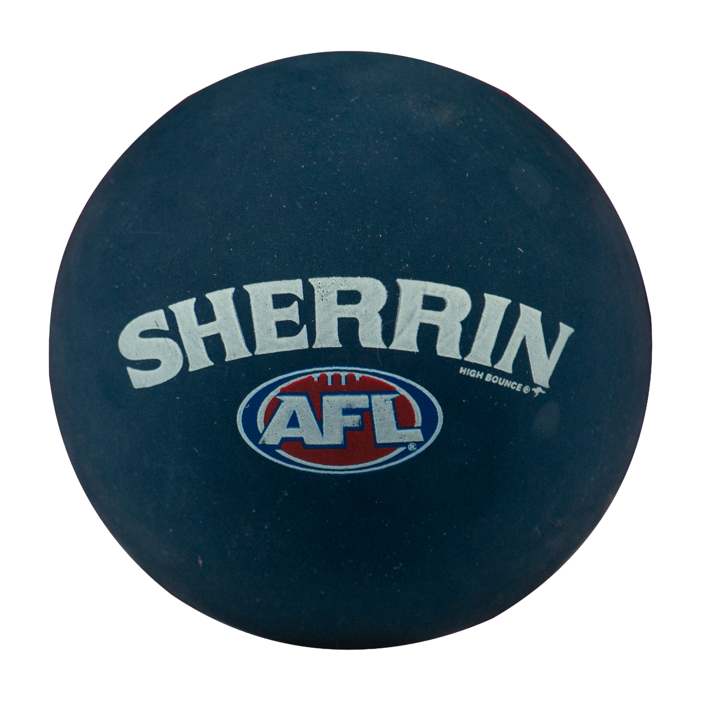 Sherrin AFL Team  (5-inch) High Bounce Balls (Carlton Blues)
