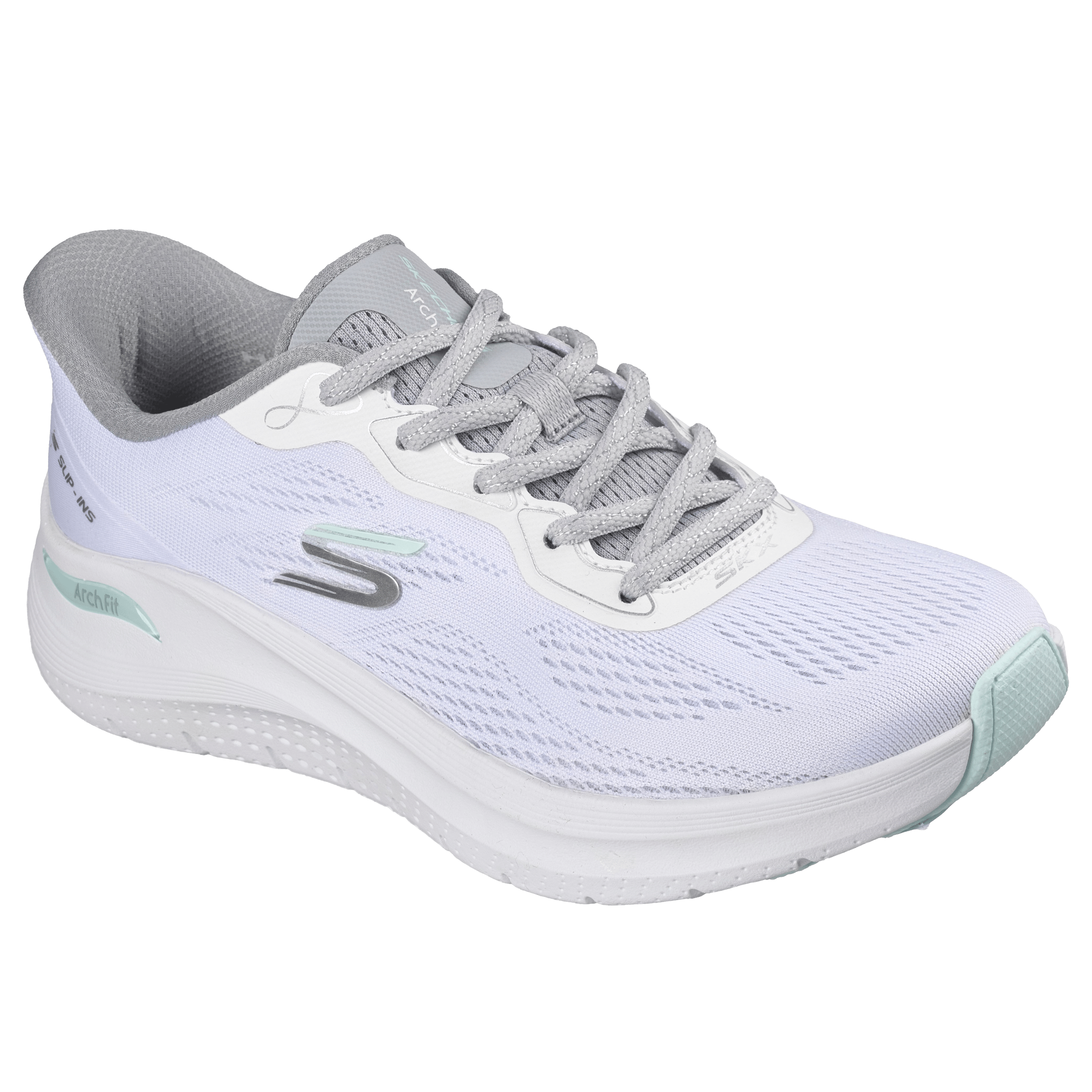 Womens Skechers Arch Fit 2.0 - Bold Motion Shoes (Slip-Ins)