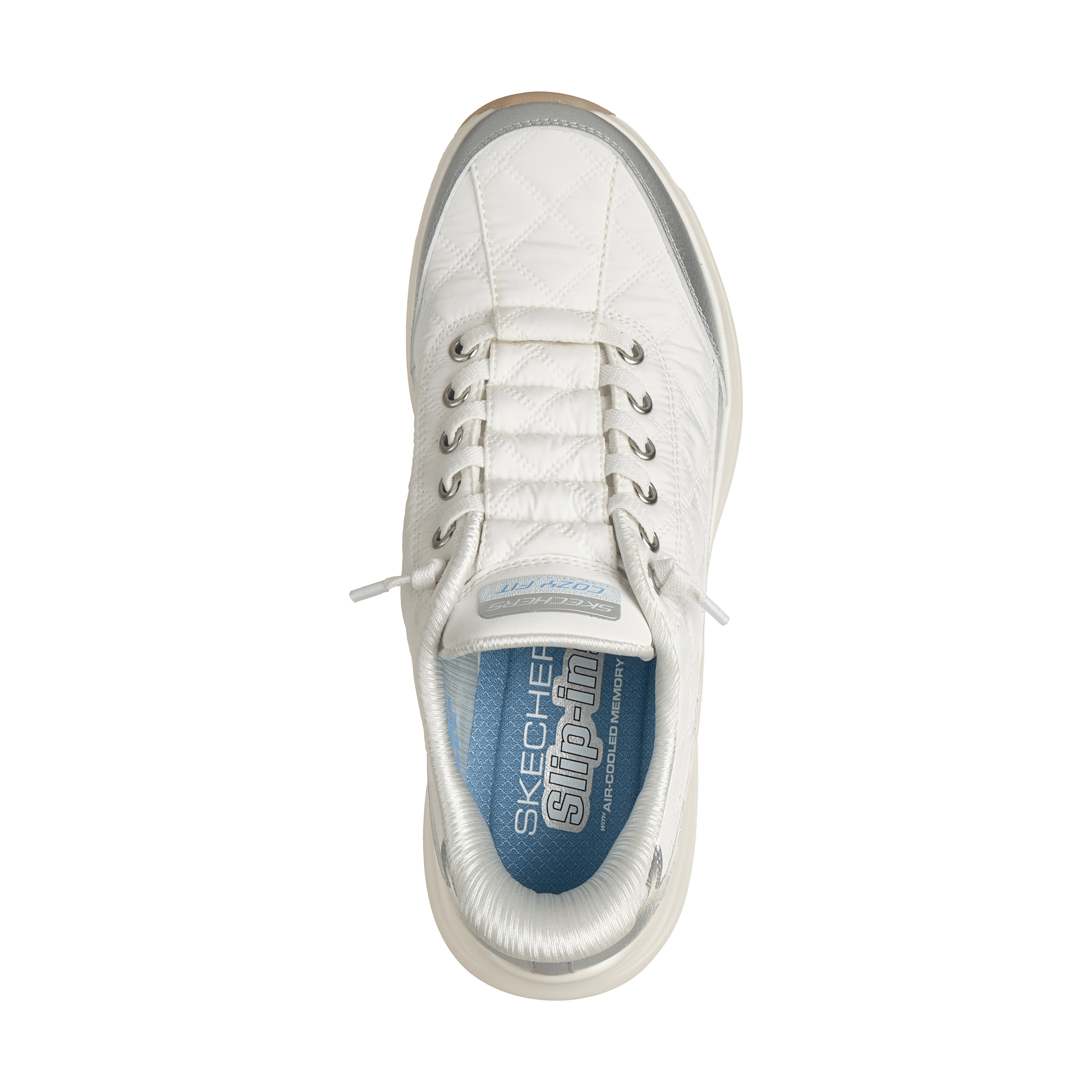 Womens Skechers Slip-ins: Contour Foam - Metallic Dream Shoes