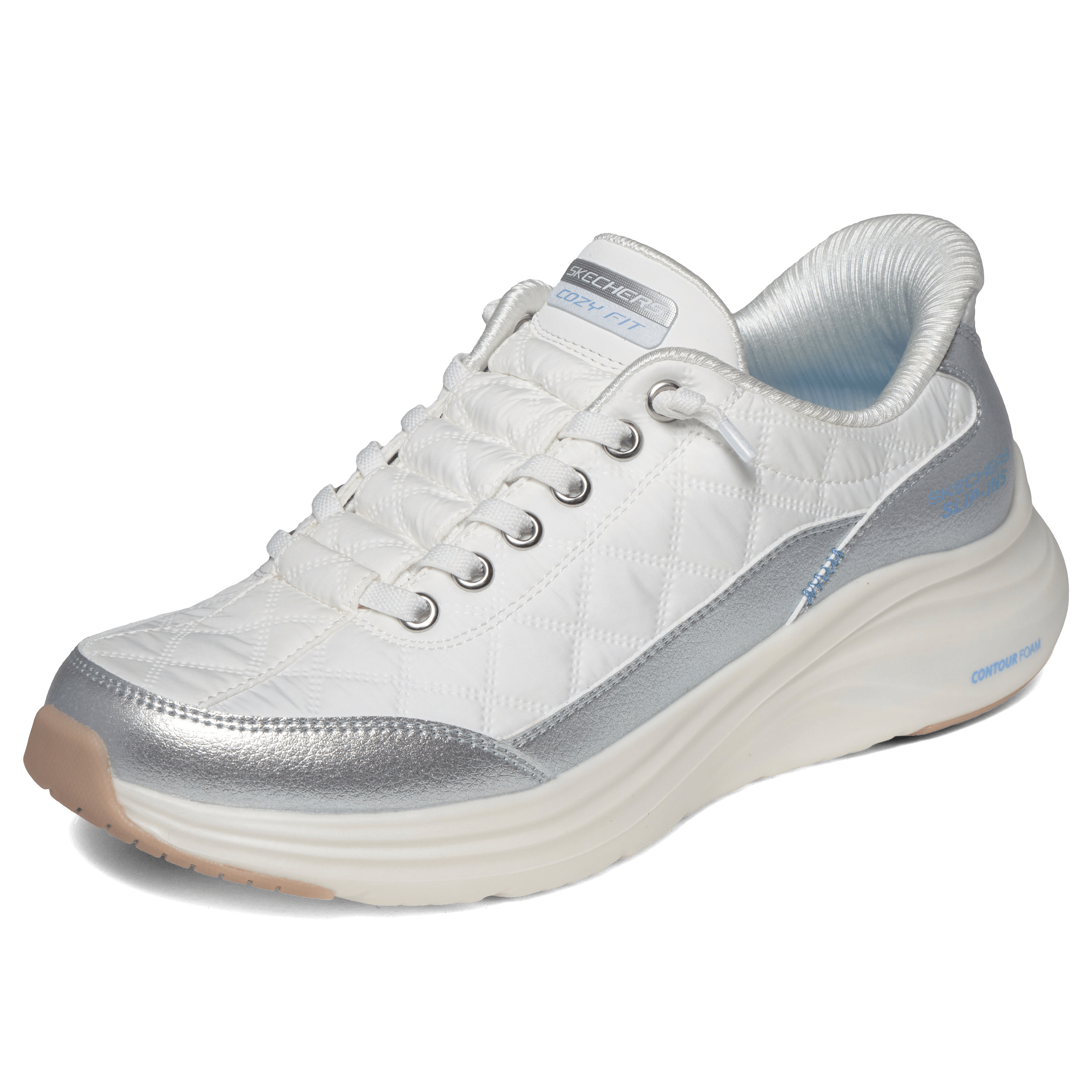 Womens Skechers Slip-ins: Contour Foam - Metallic Dream Shoes