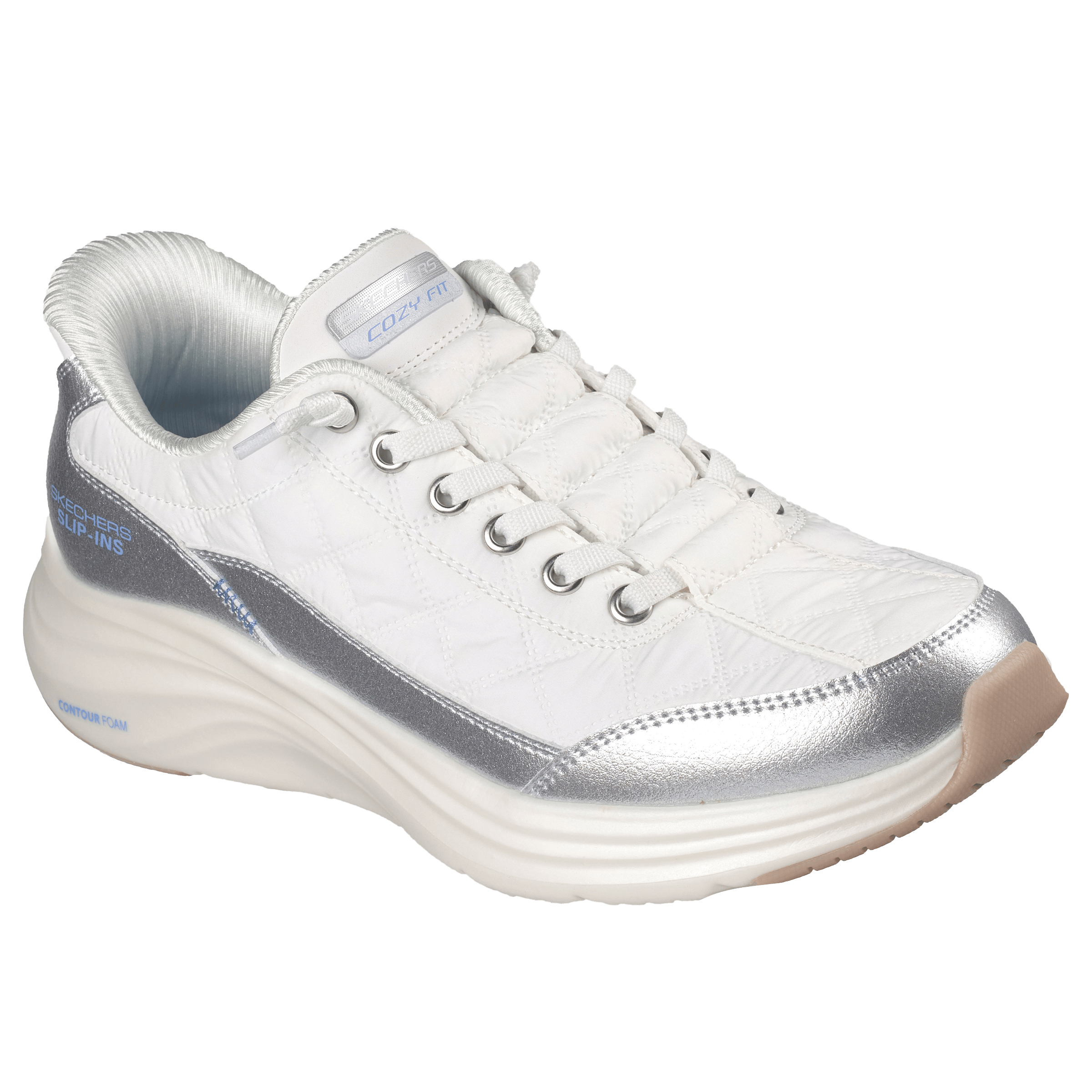 Womens Skechers Slip-ins: Contour Foam - Metallic Dream Shoes