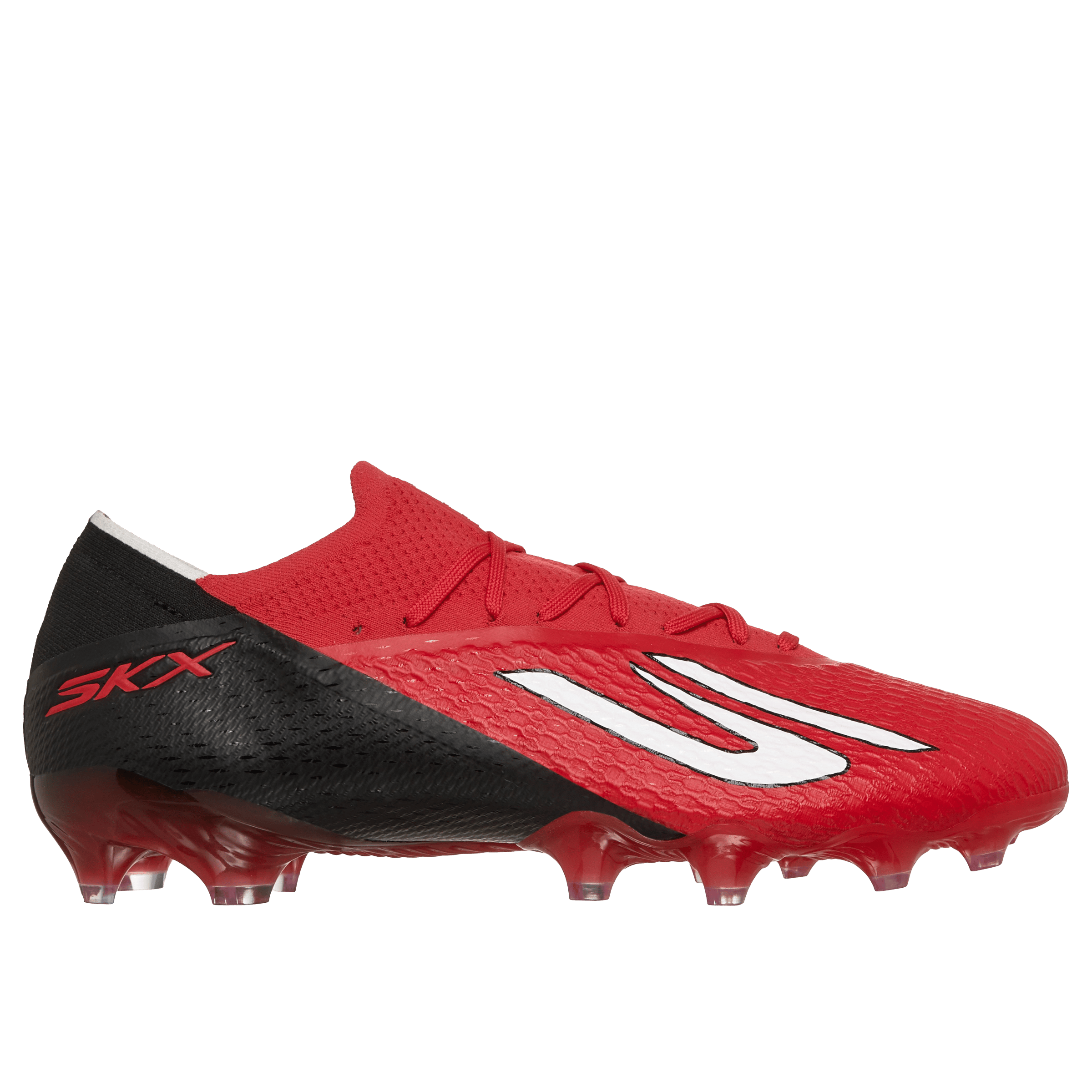 Skechers Mens SKX 2 Elite (FG) Football Boots Red Black | Sports