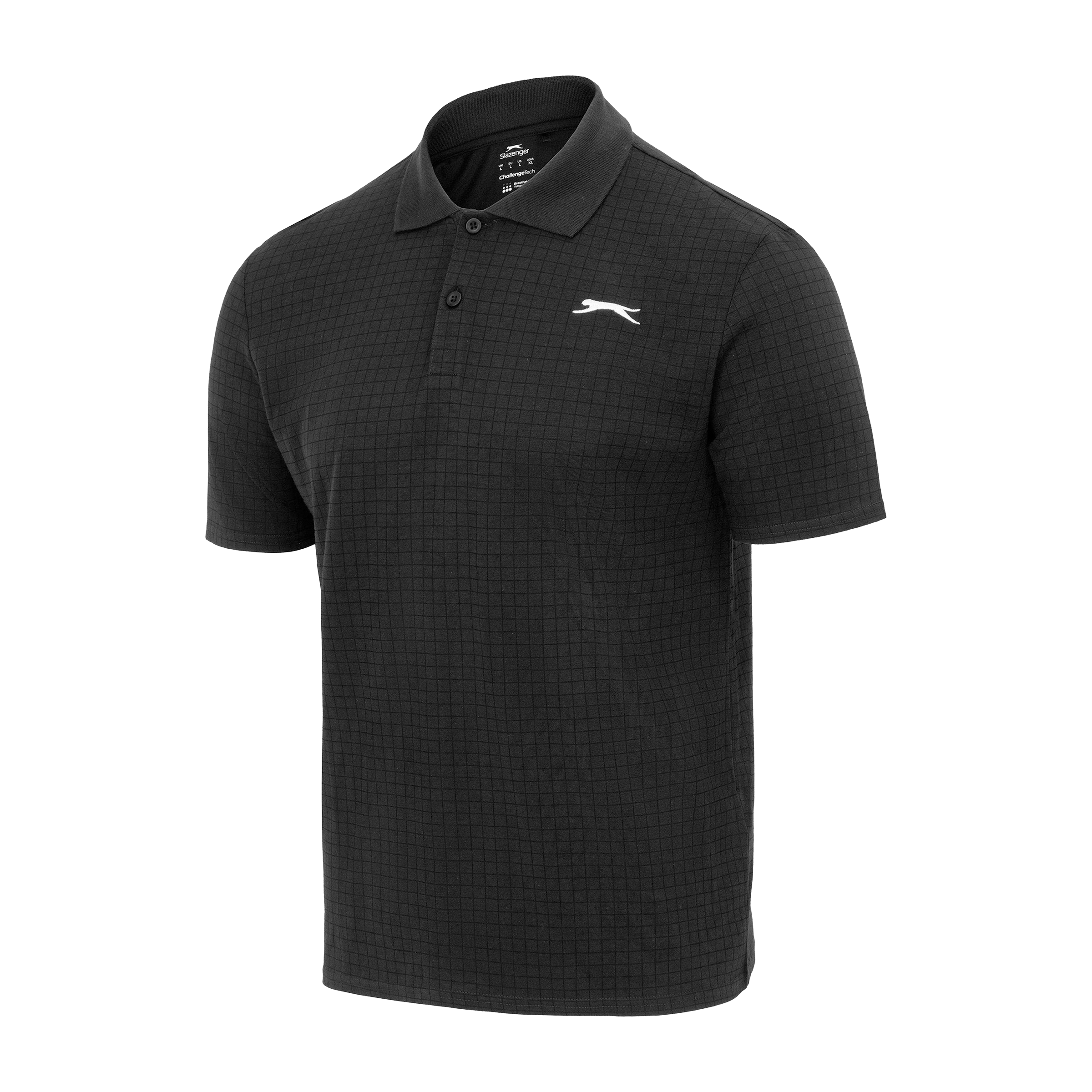 Slazenger Check Golf Polo