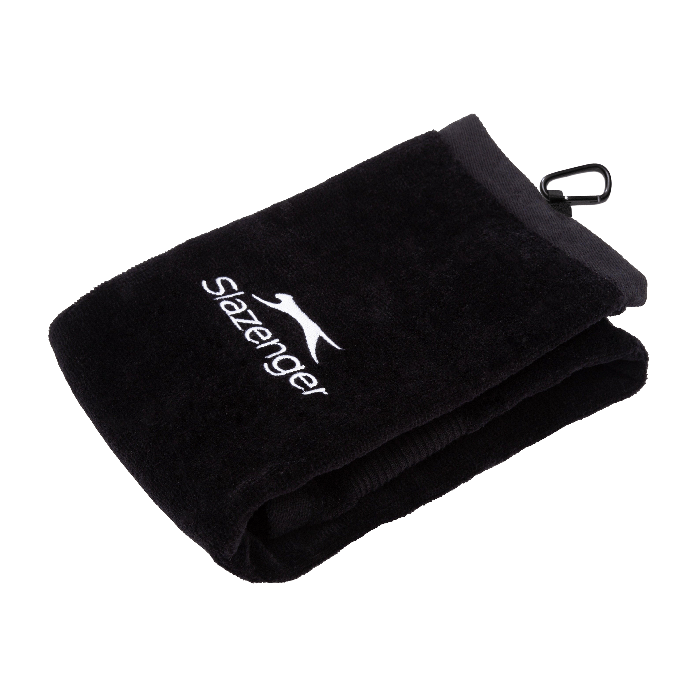 Slazenger Golf Towel with Carabiner Clip