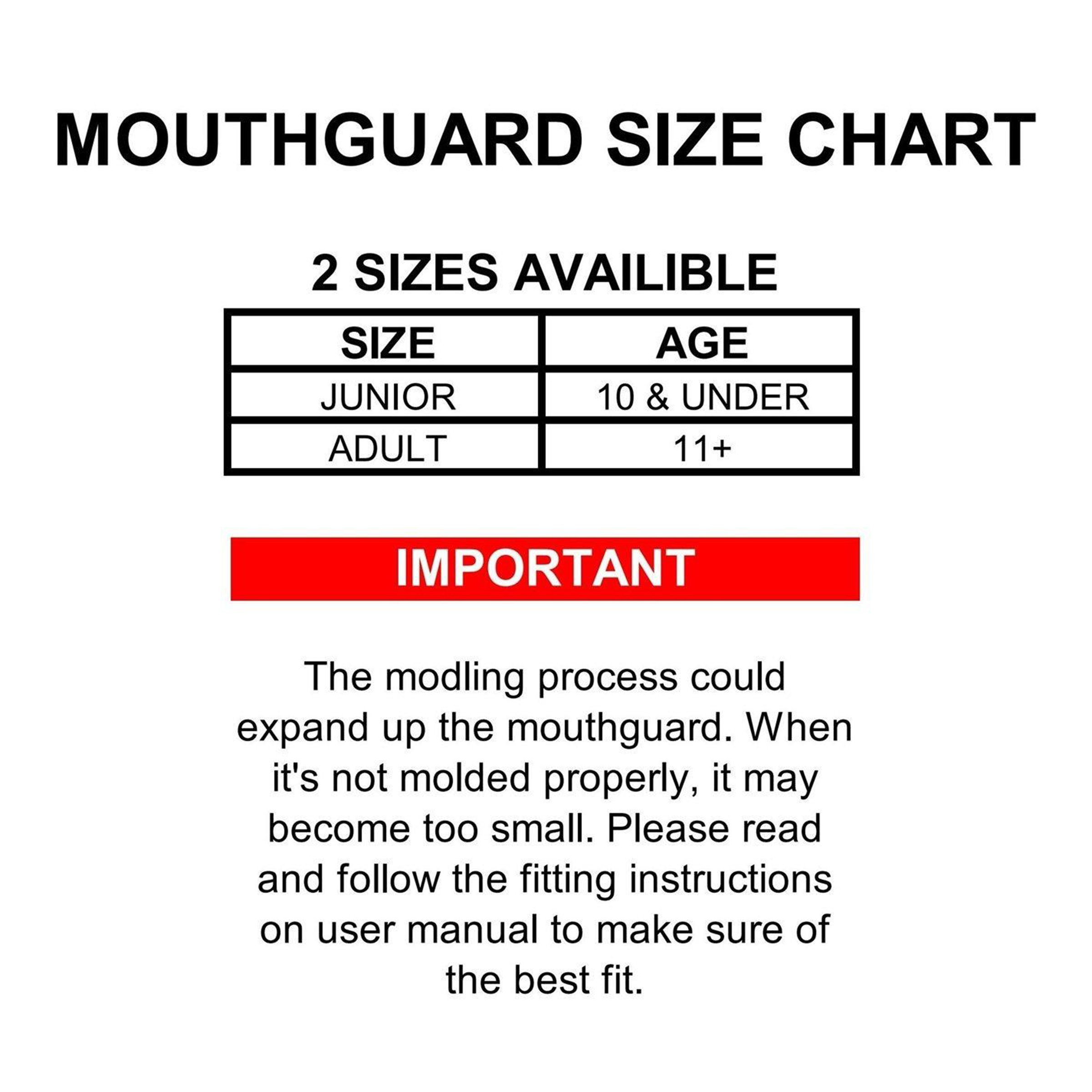 Sondico Ergo Fit High-Quality Gel Mouthguard