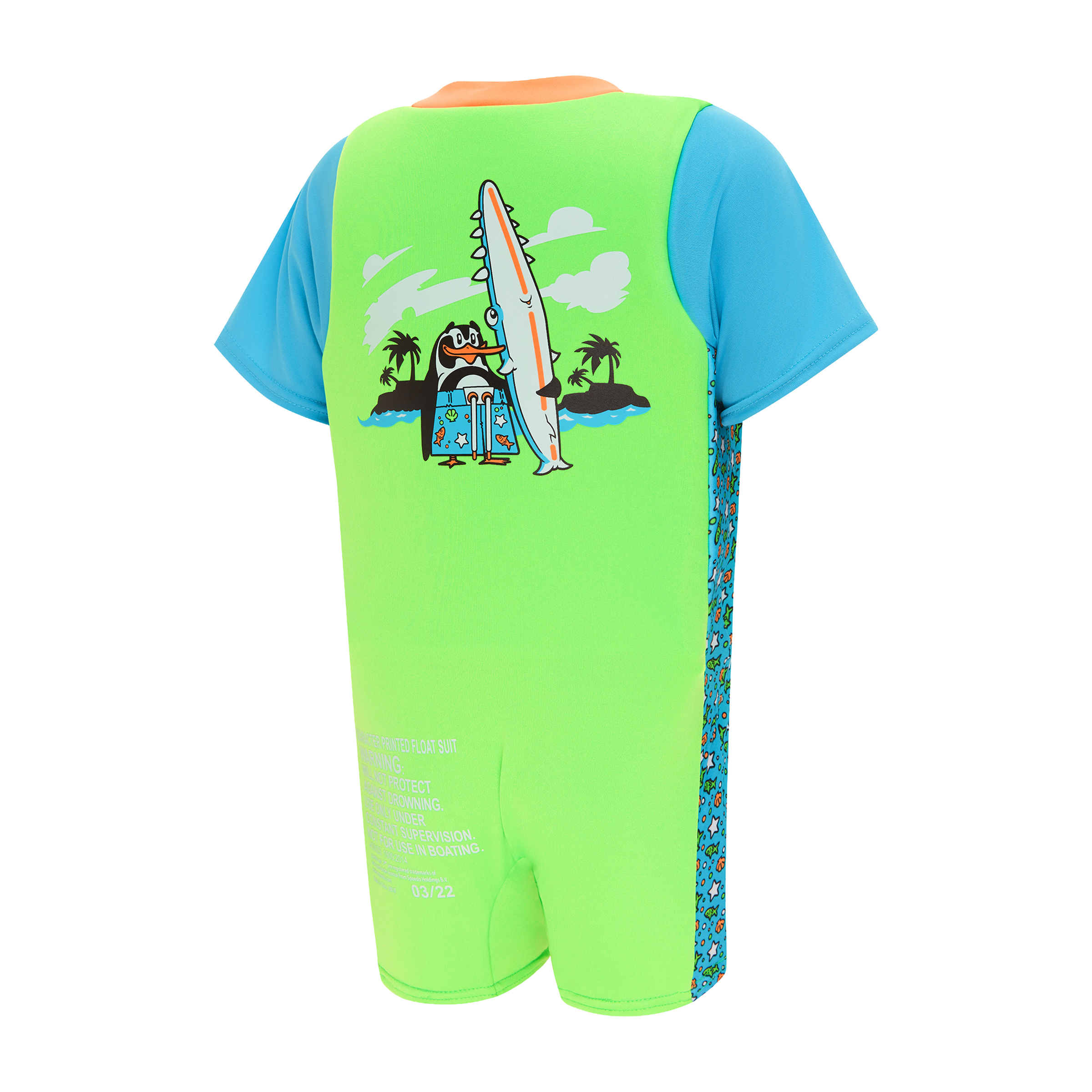 Speedo Character Printed Float Swimsuit