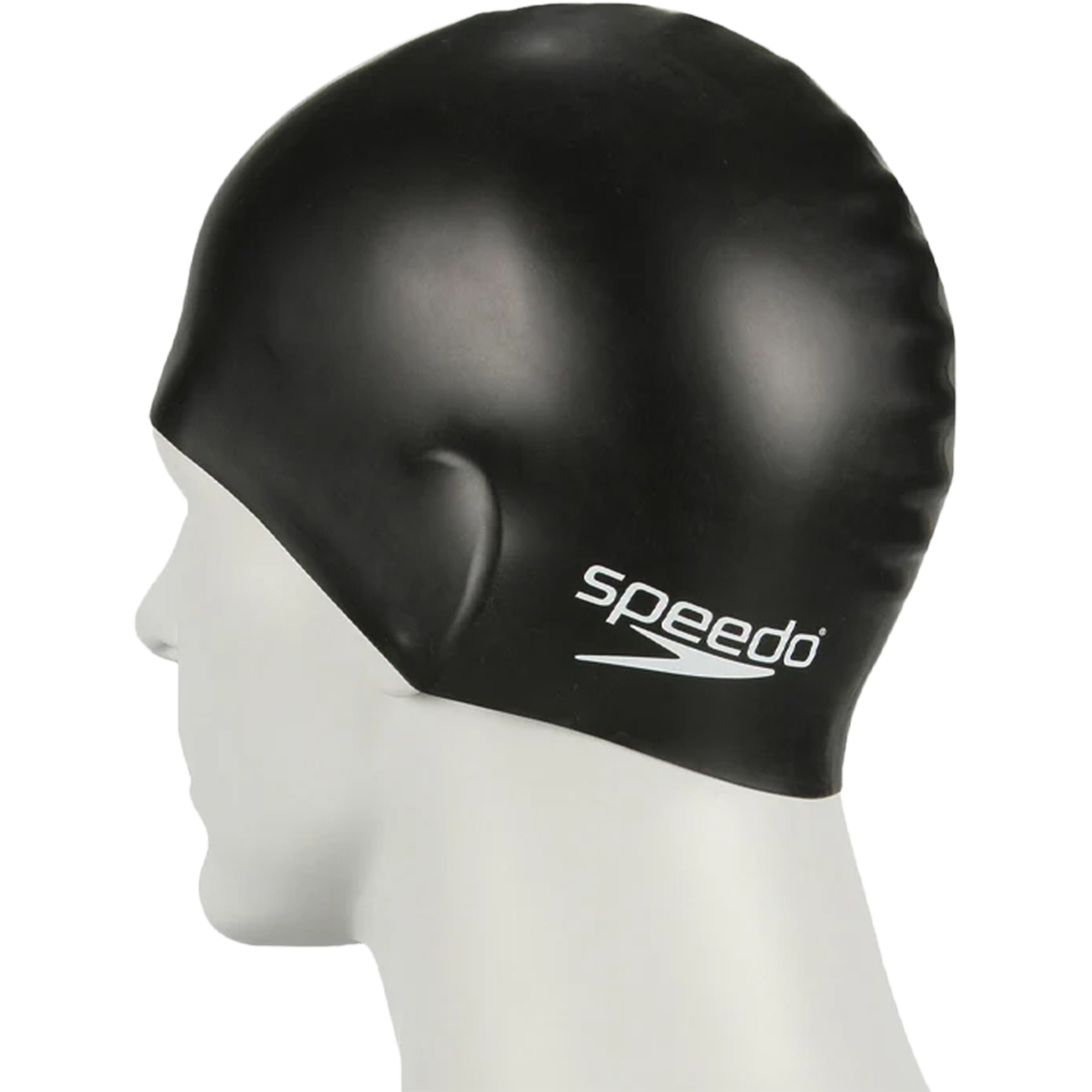Speedo Plain Moulded Silicone Swimming Cap
