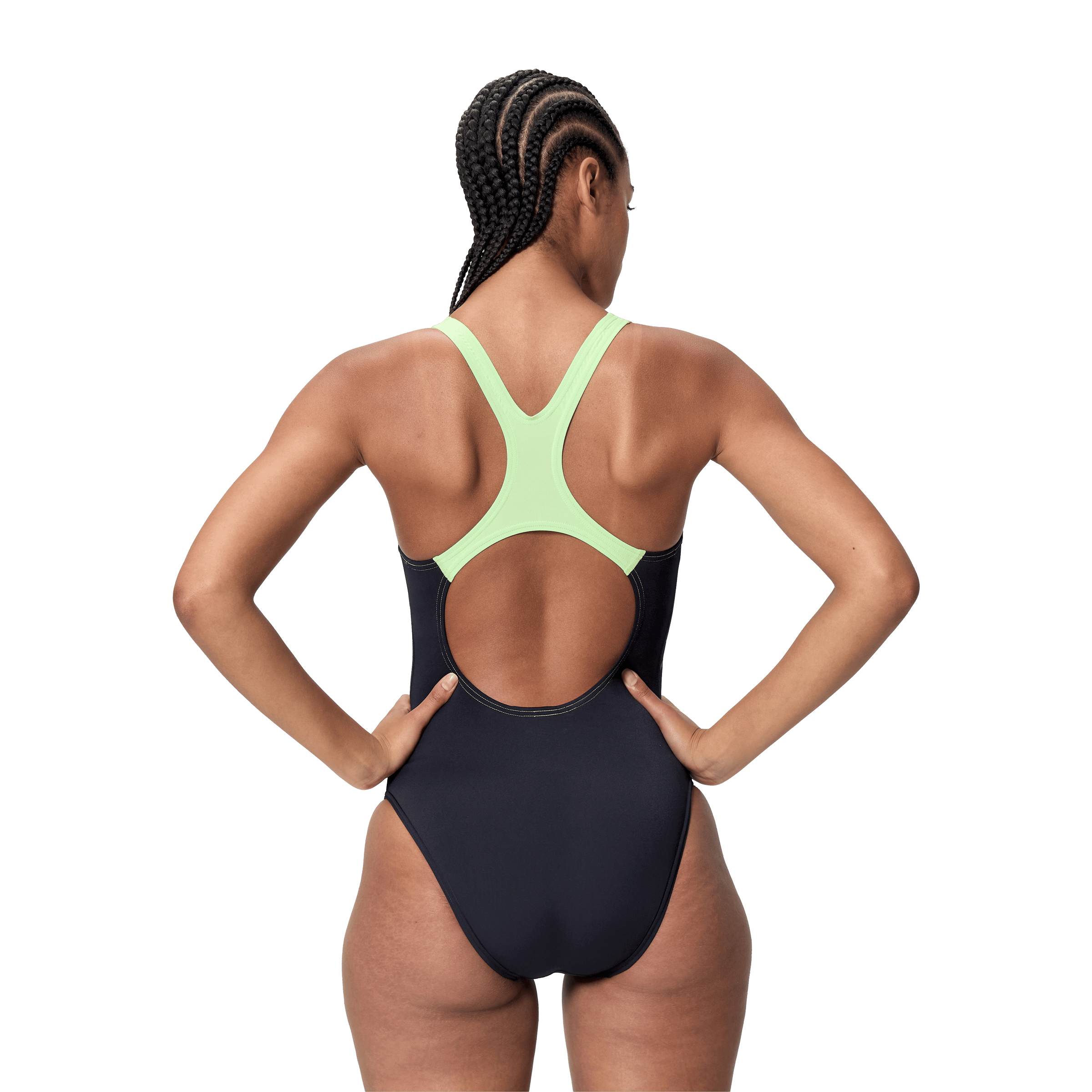 Womens Speedo Medley Logo Medalist Swimsuit