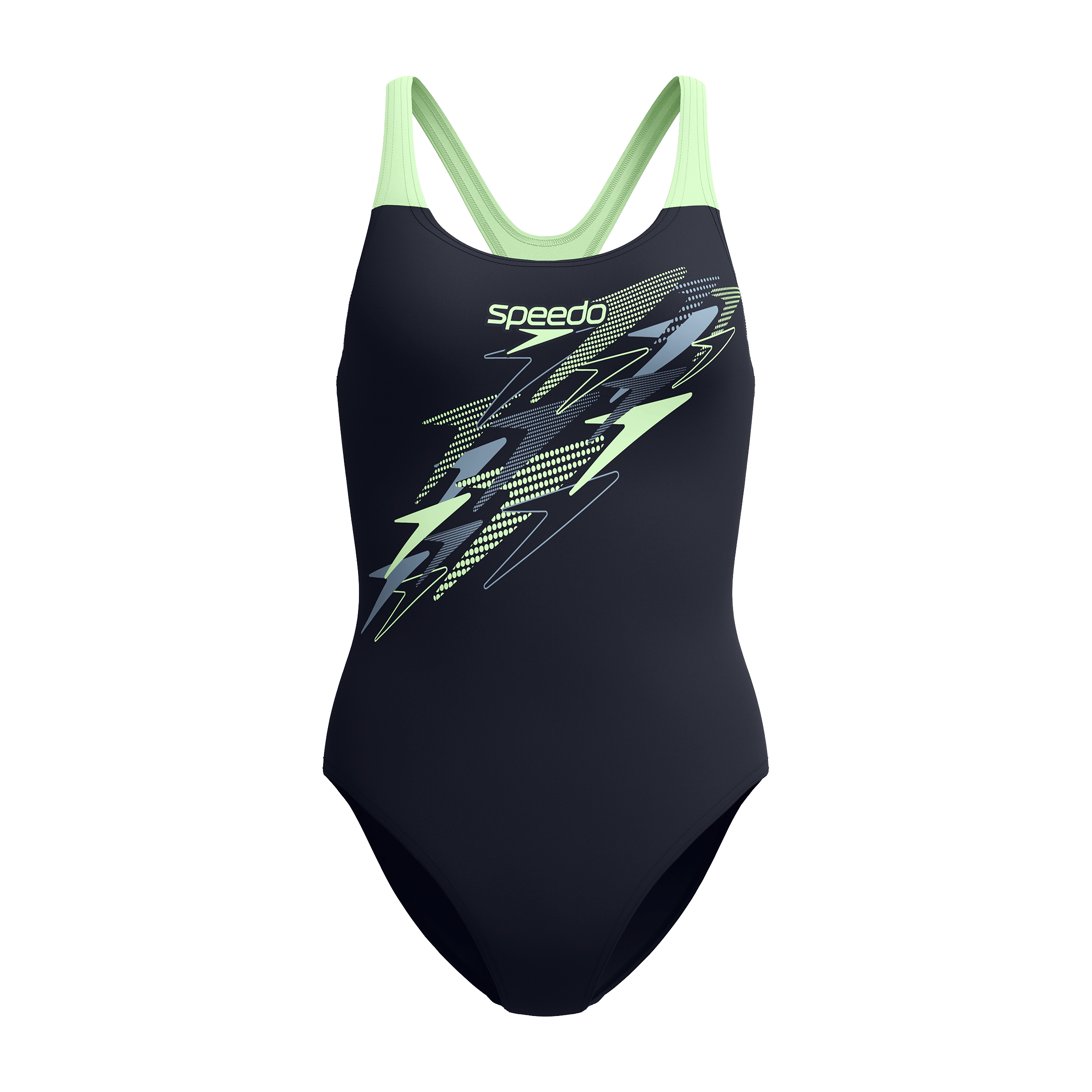 Womens Speedo Medley Logo Medalist Swimsuit