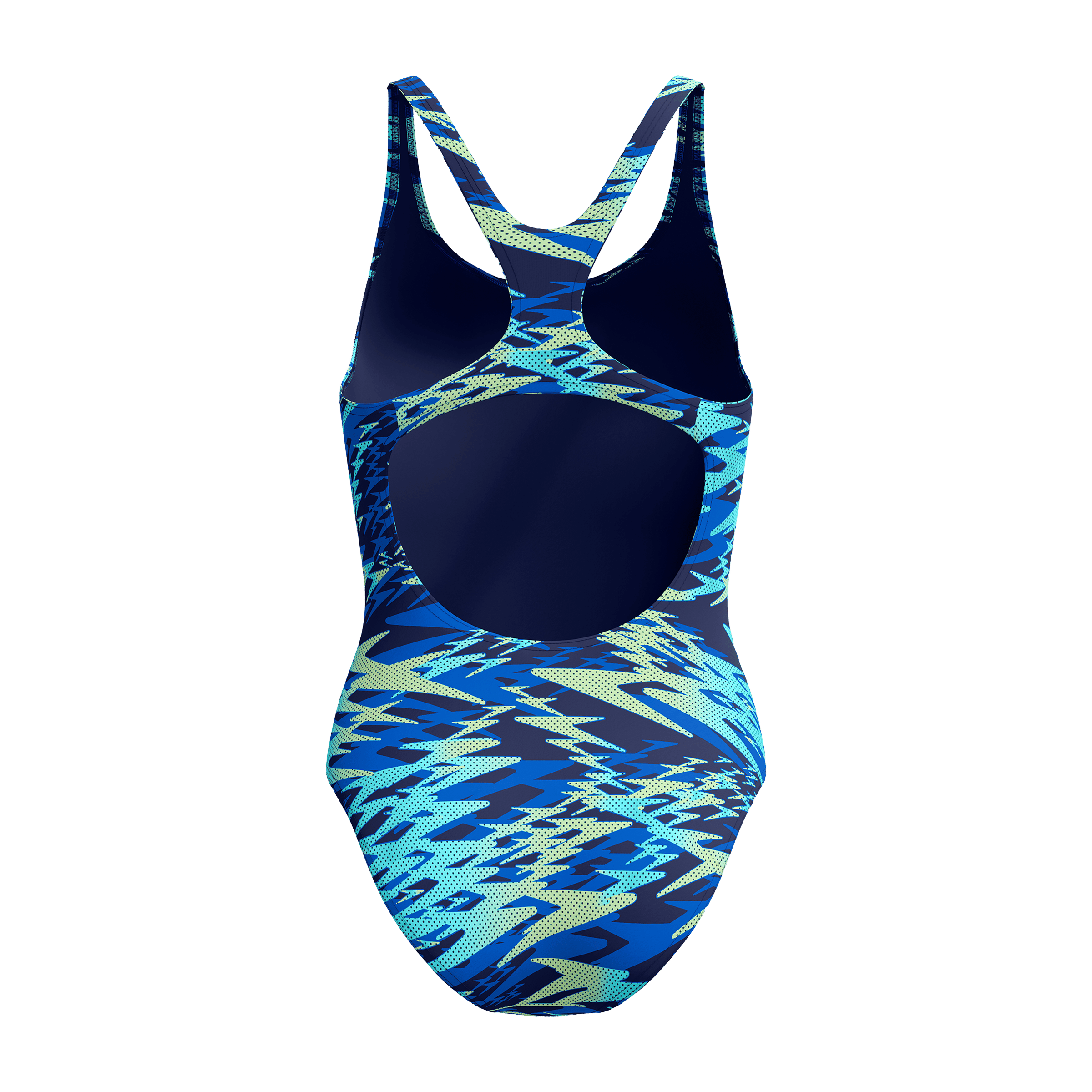 Womens Speedo HyberBoom Allover Medalist Swimsuit