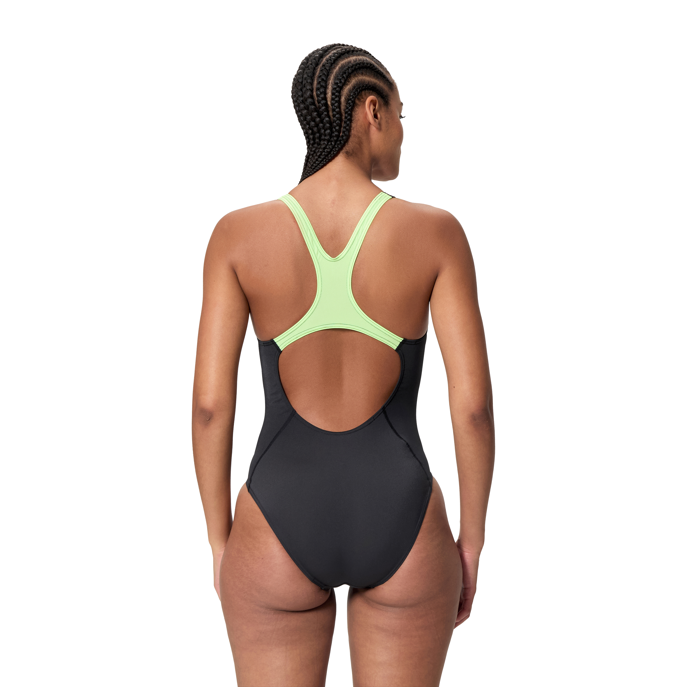 Speedo Solid Splice MDLST One-Piece Swimsuit