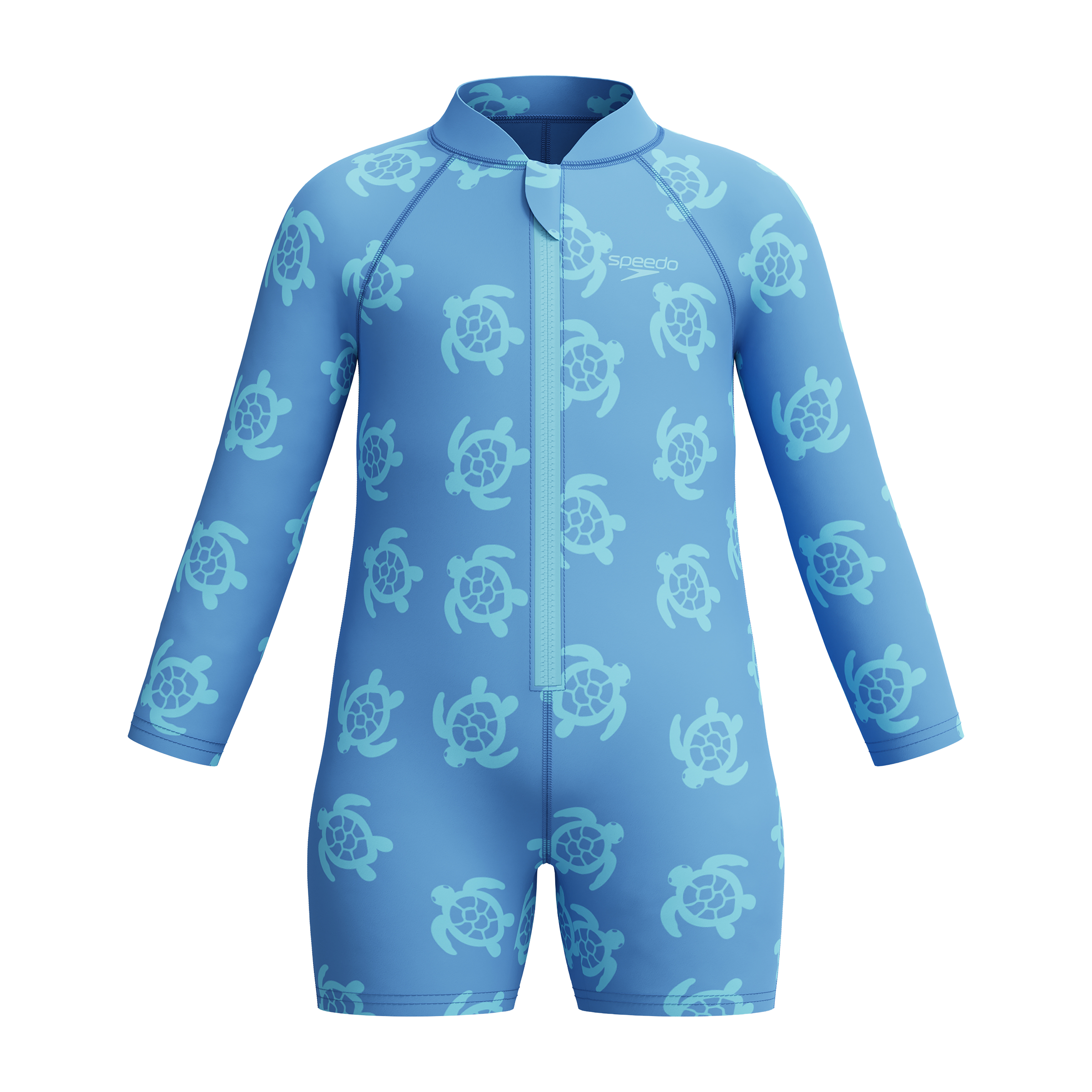 Speedo Toddler Printed (Long Sleeve) Zip Sunsuit