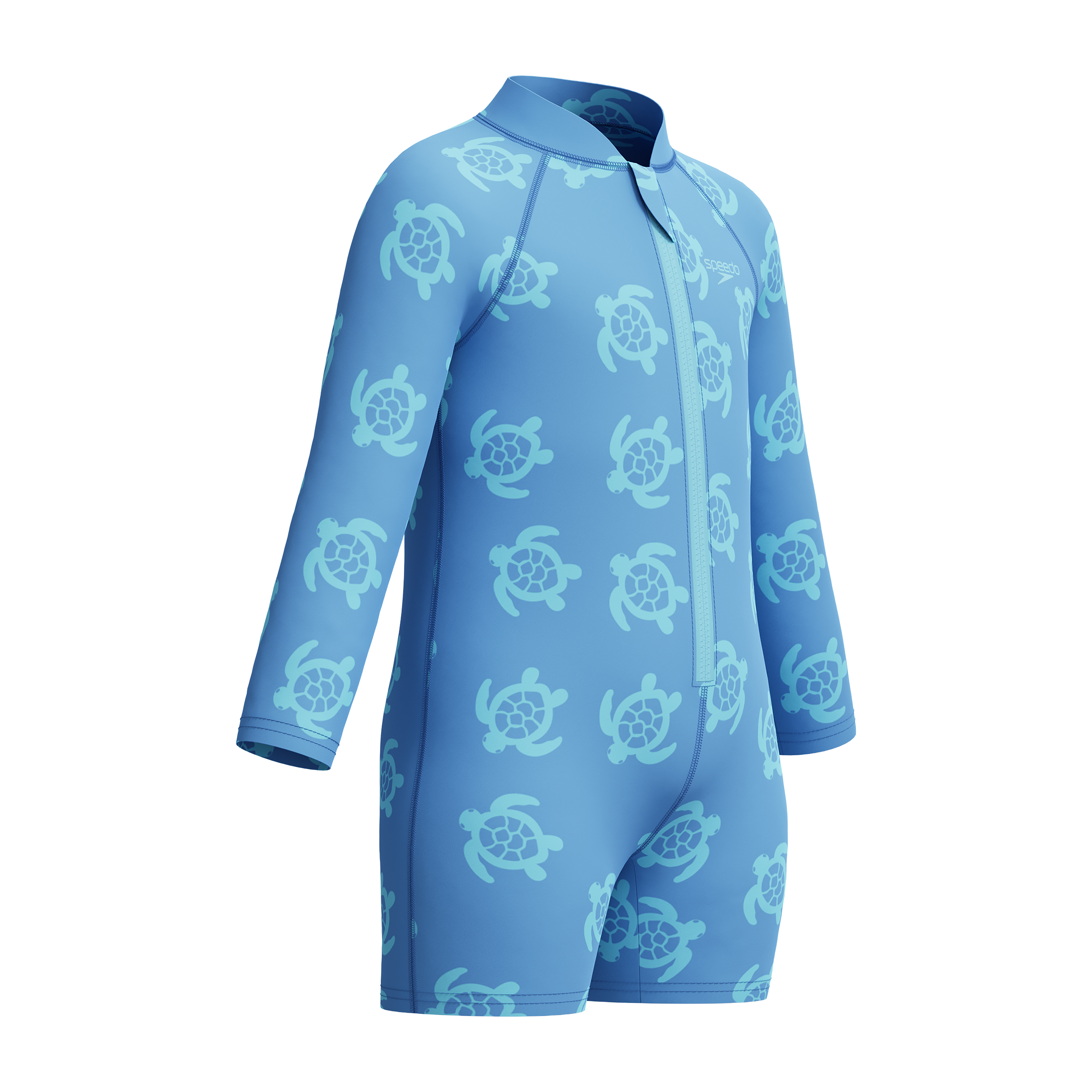 Speedo Toddler Printed (Long Sleeve) Zip Sunsuit