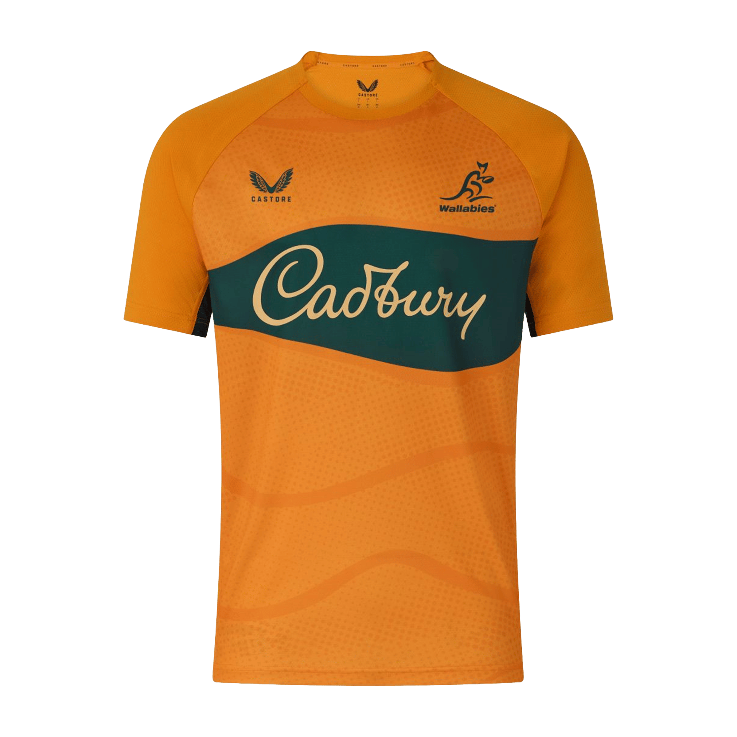 Mens Castore Wallabies 2026 Pre-Match Rugby Tee