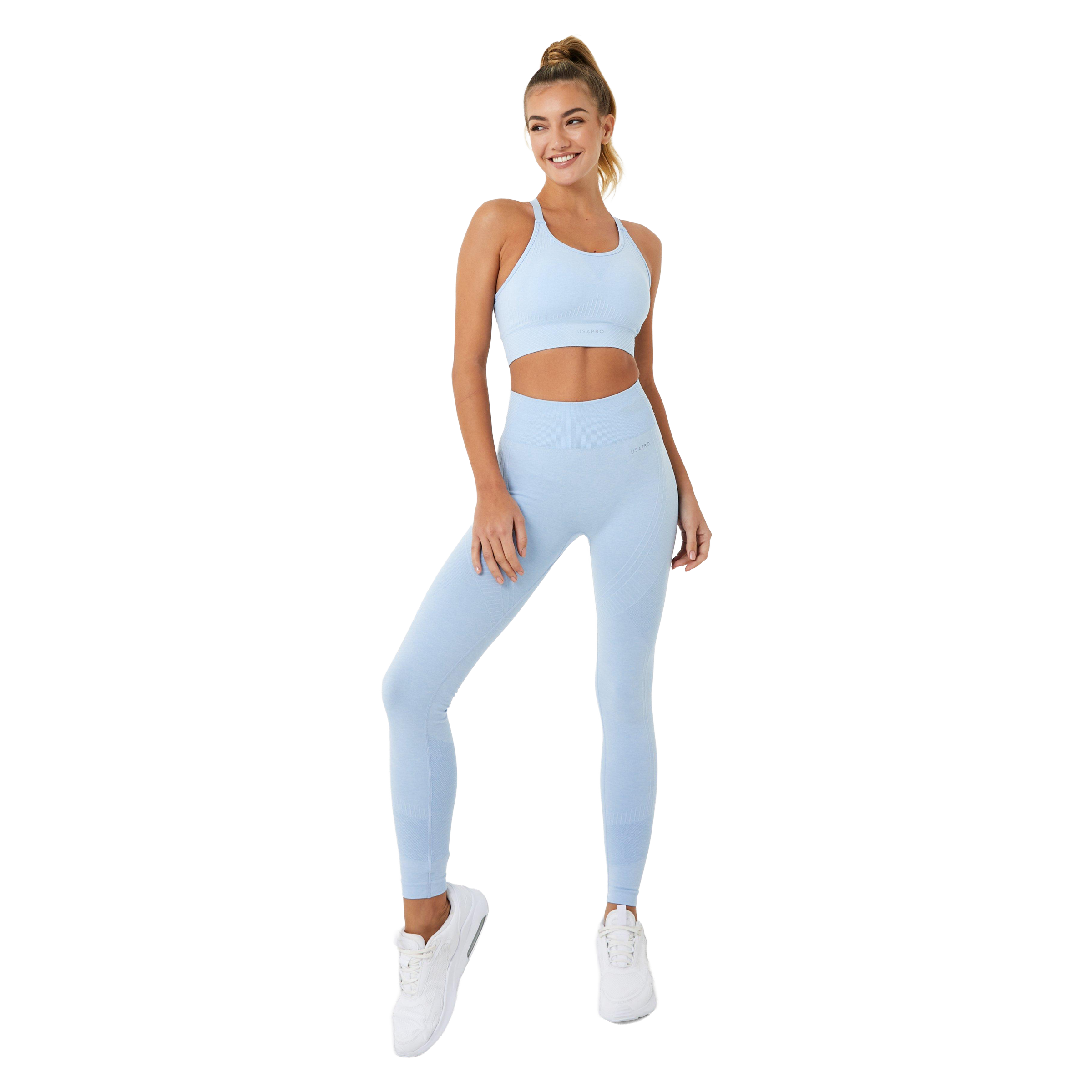 USA Pro Seamless Adjustable Sports Bra