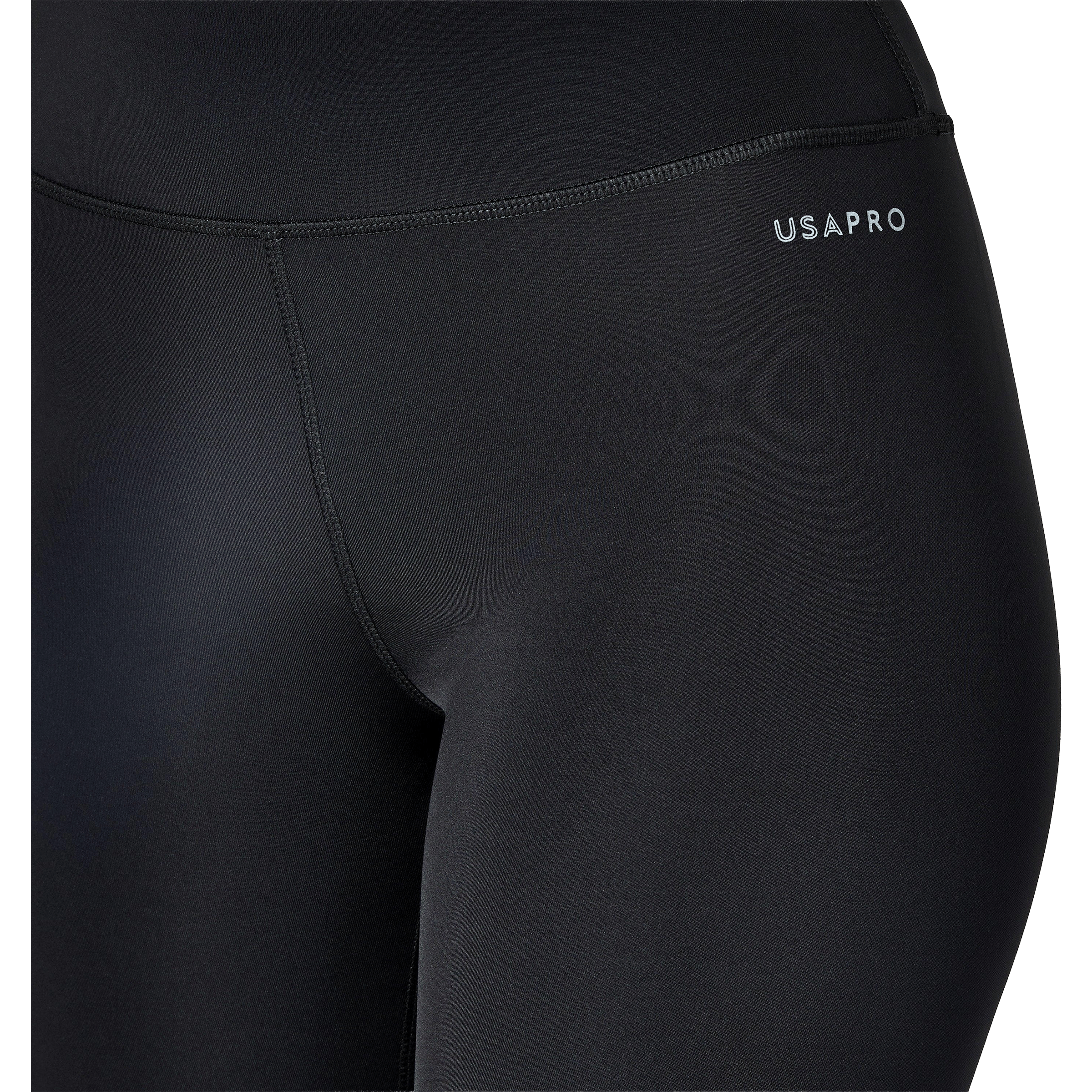 USA Pro Womens Poly Tights Black | Sports Direct Australia
