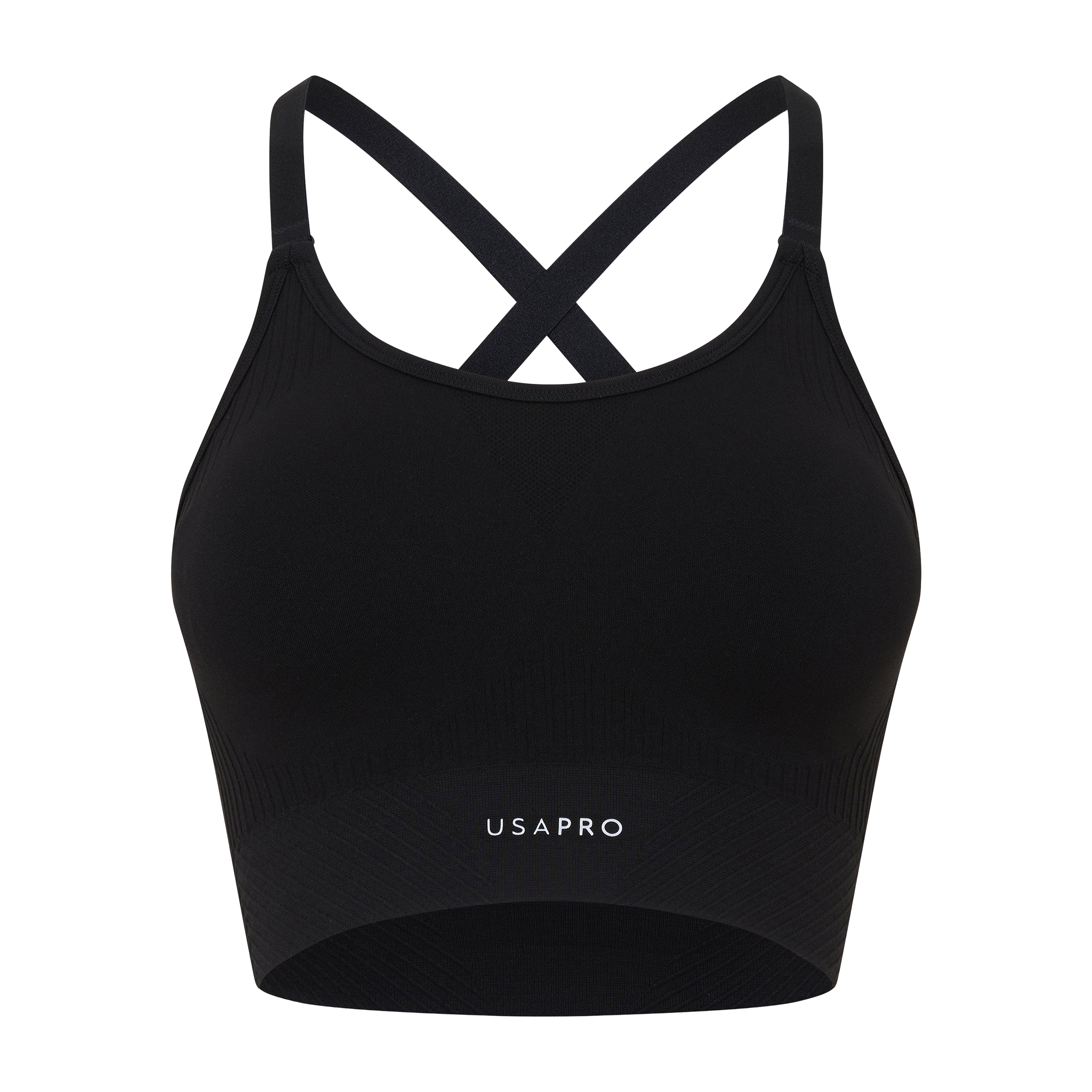 USA Pro Seamless Adjustable Sports Bra