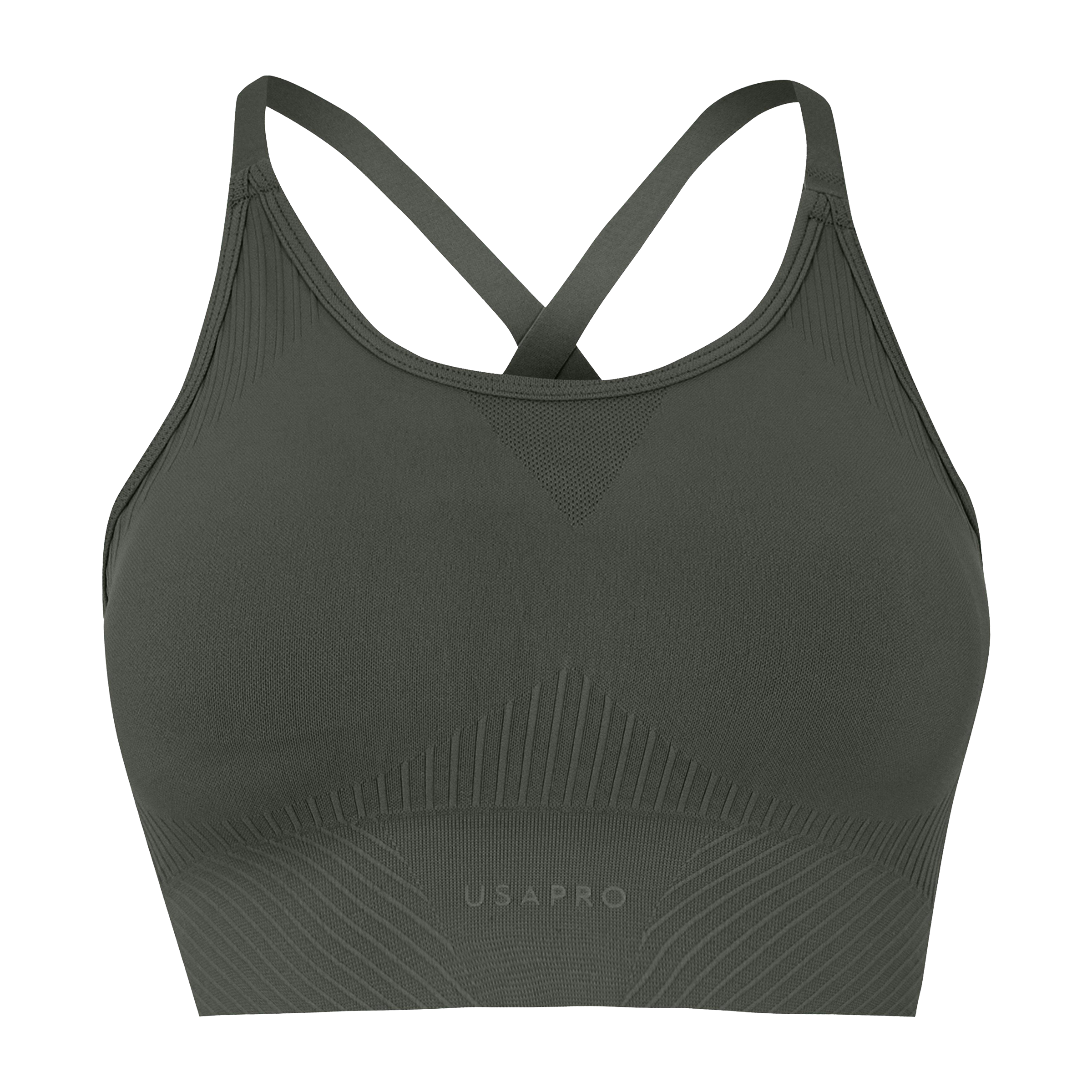 USA Pro Seamless Adjustable Sports Bra