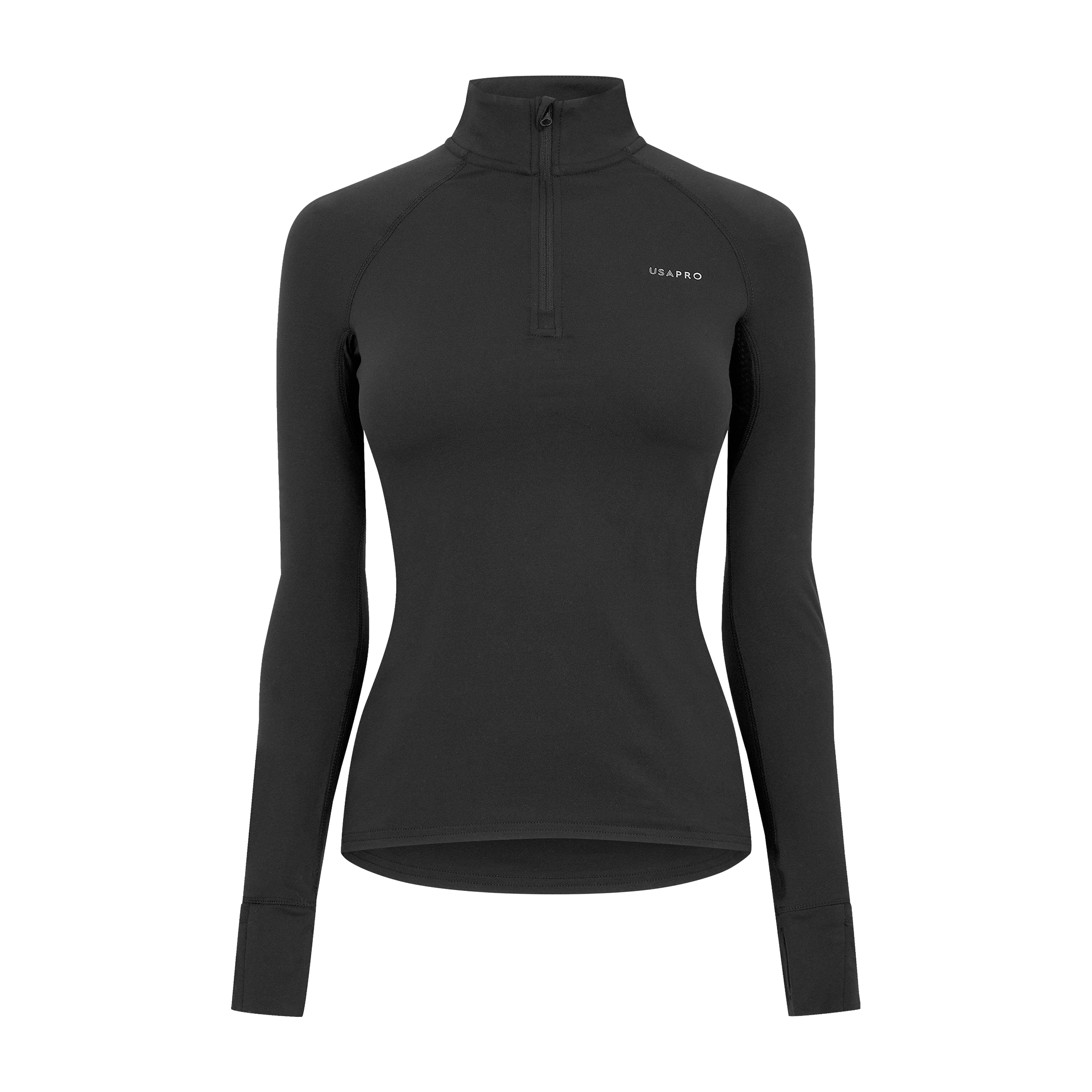 USA Pro Long Sleeve Quarter Zip Top