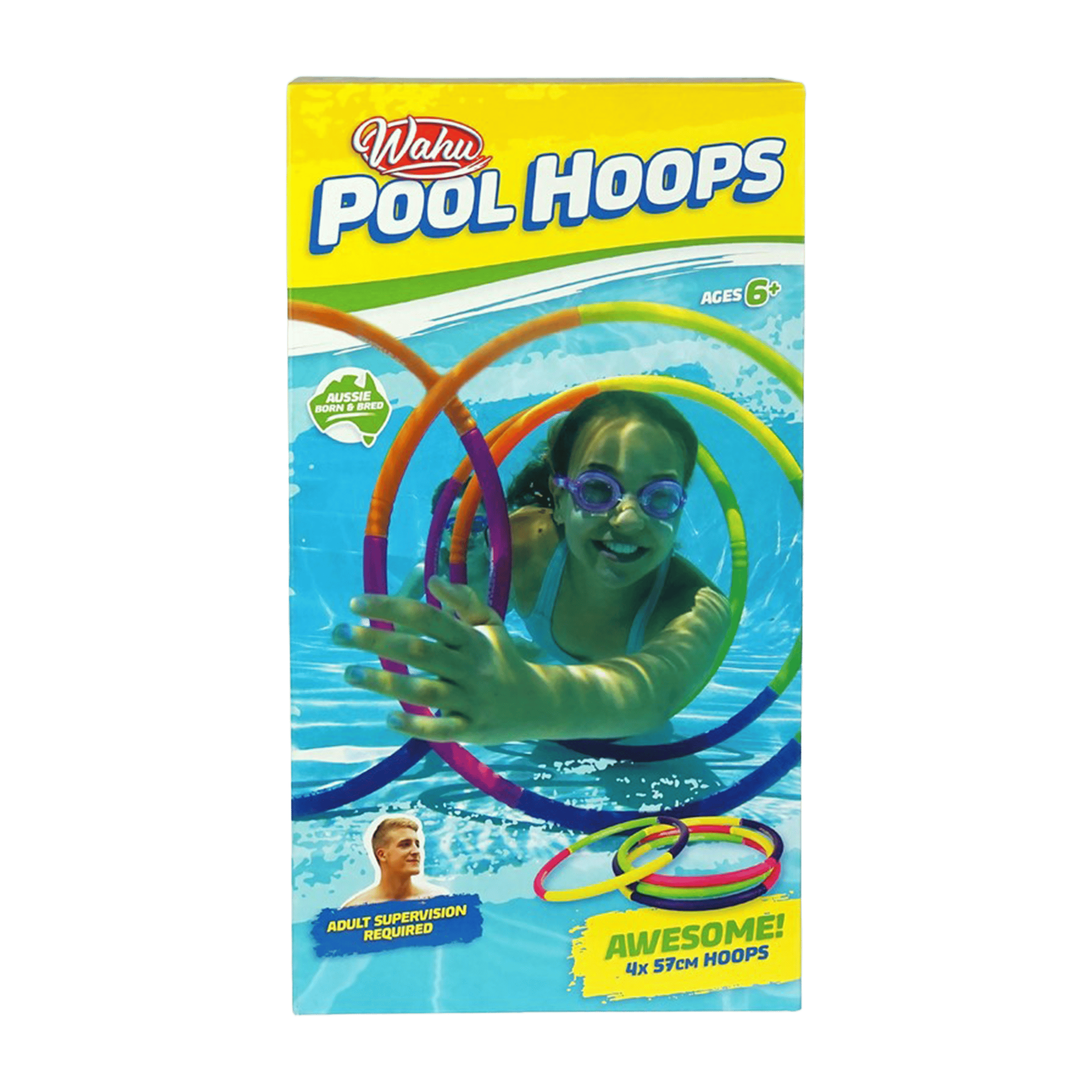 Wahu Pool Party (4pk) Pool Hoop
