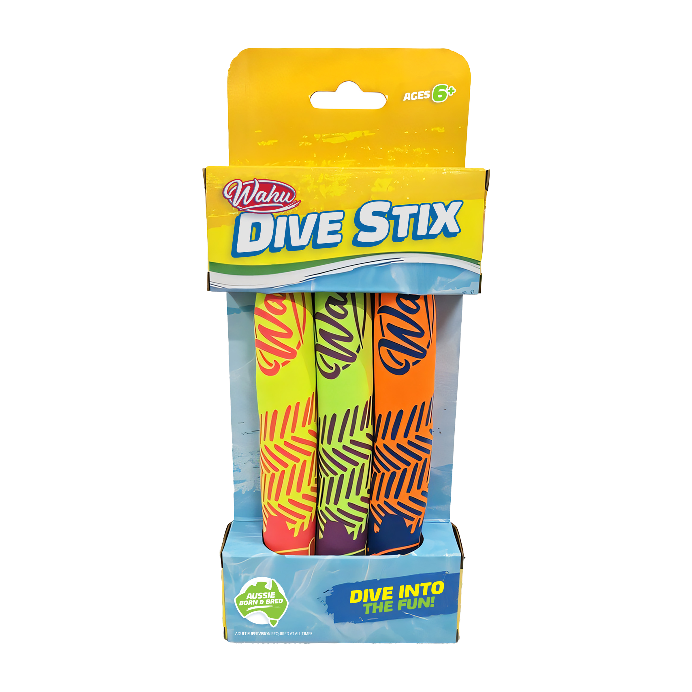 Wahu Pool Party (3pk) Dive Stix