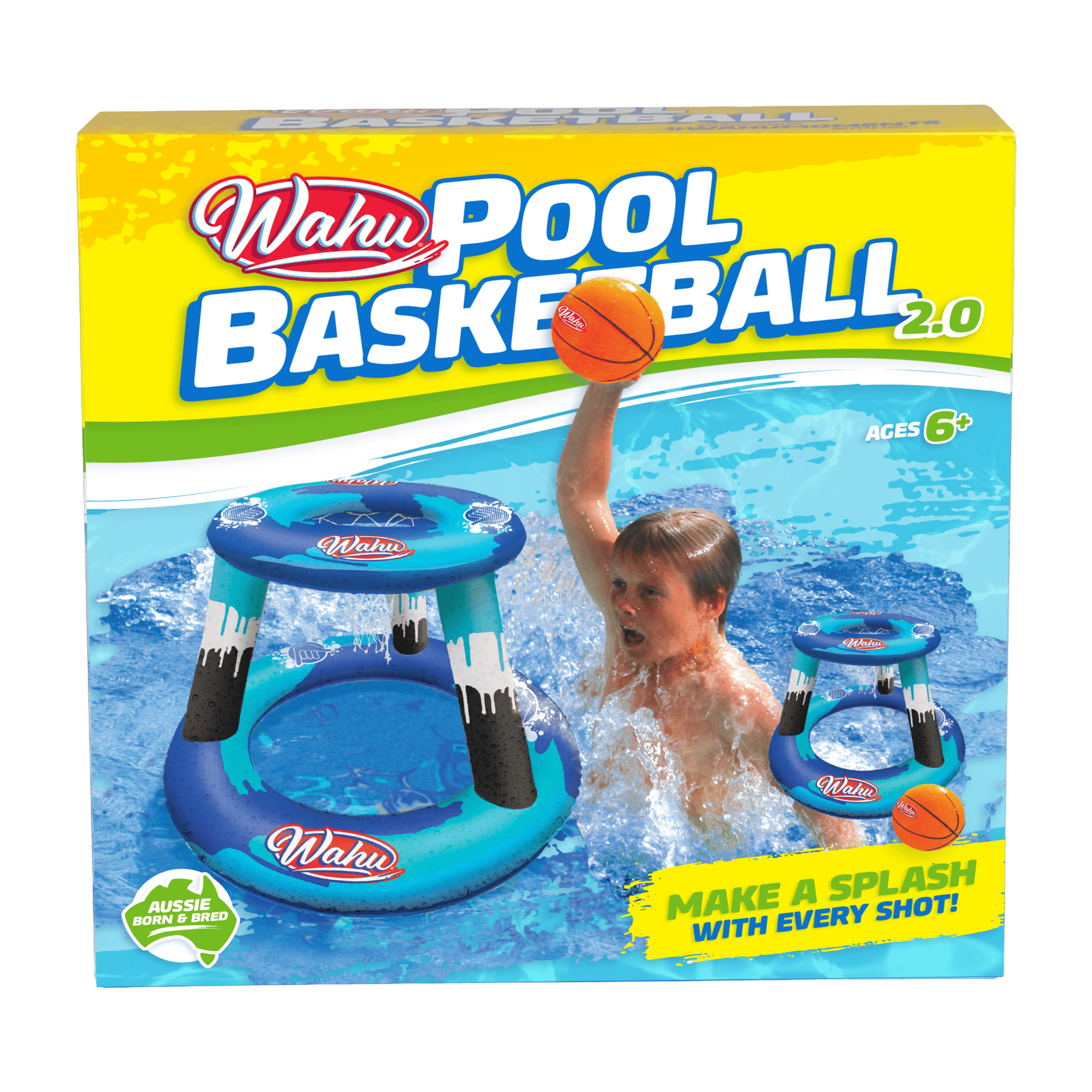 Wahu Kids Pool Basketball 2.0 Multi | Sports Direct Australia