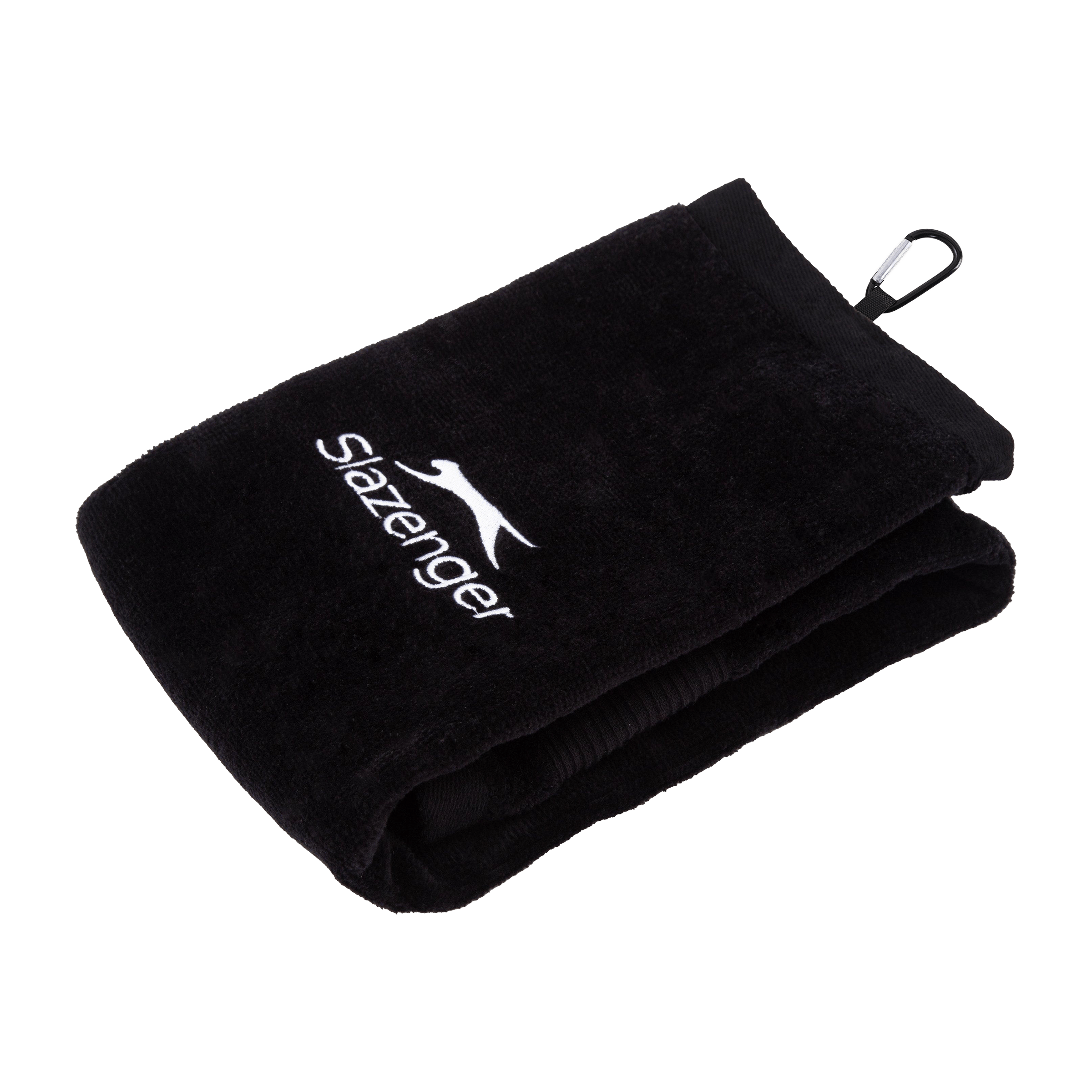 Slazenger Golf Towel with Carabiner Clip