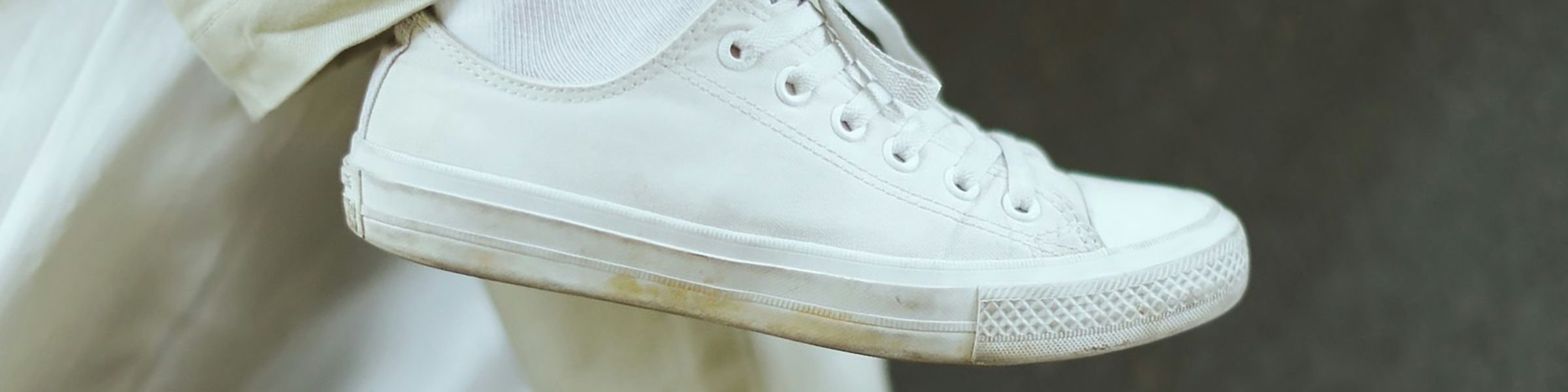 How to care for white sneakers