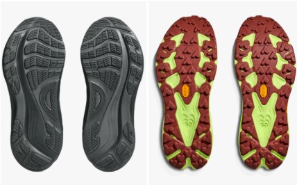 outsoles of the ASICS Gel Kayano 32