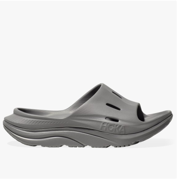 HOKA ORA slide in grey