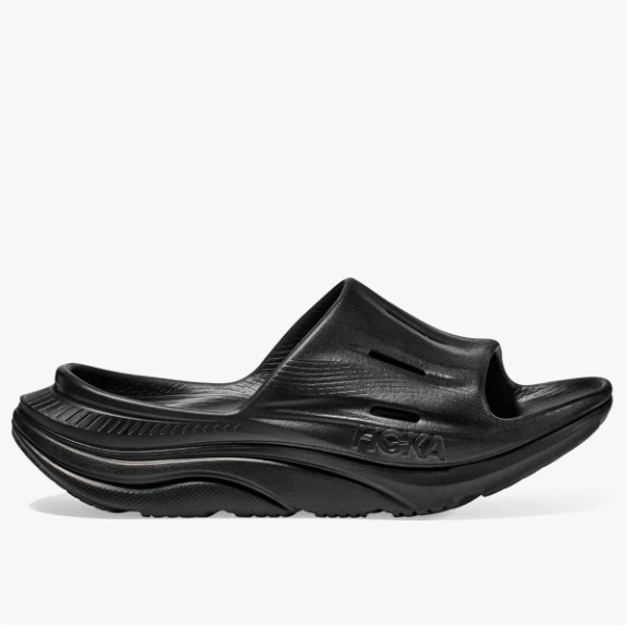 HOKA ORA slide in black