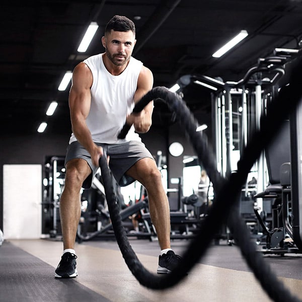 Male & Female Running 