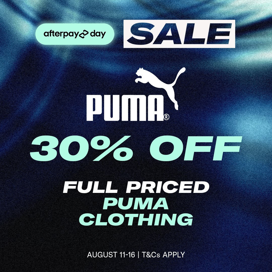 Puma Afterpay