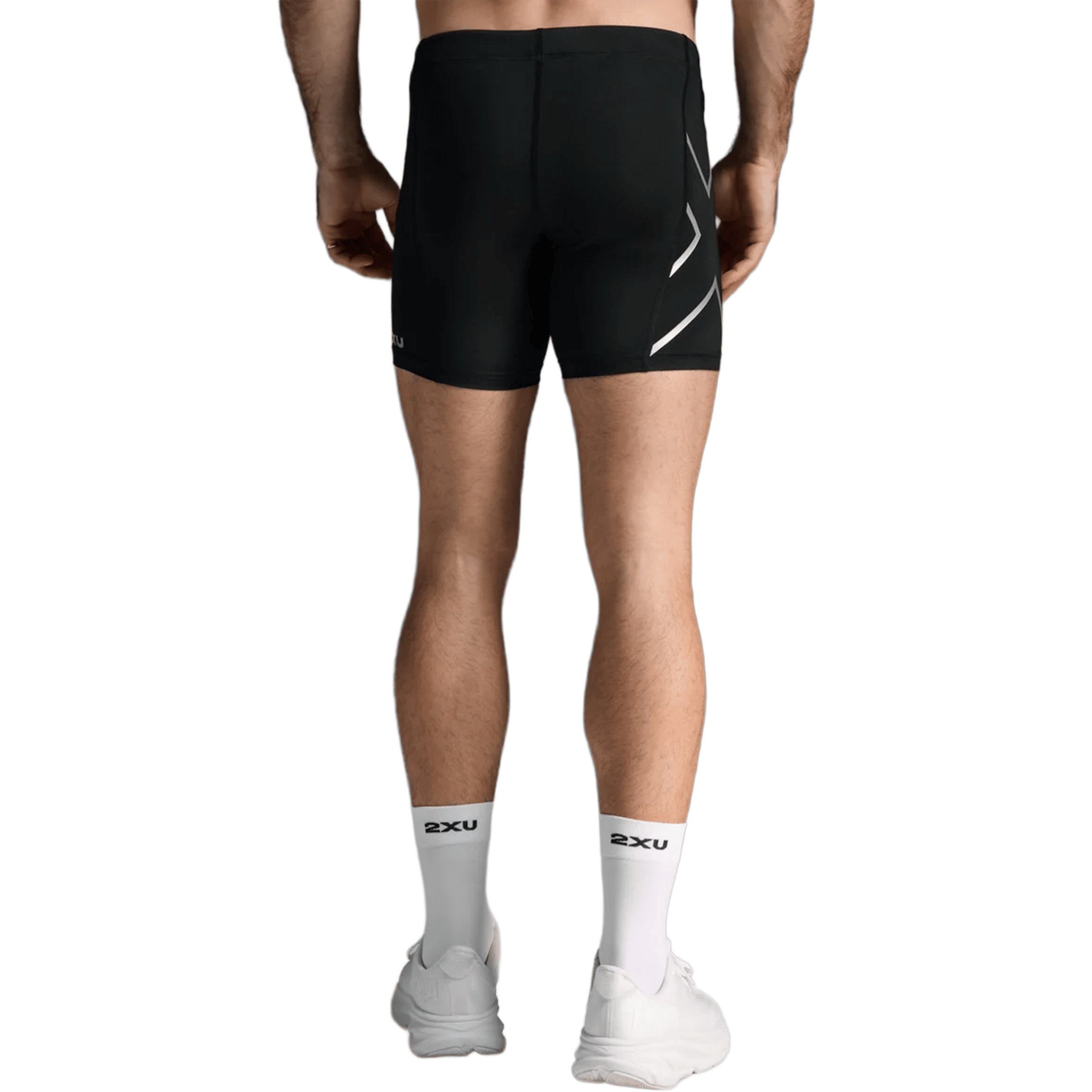 Mens 2XU Core Compression 1/2 (5") Shorts