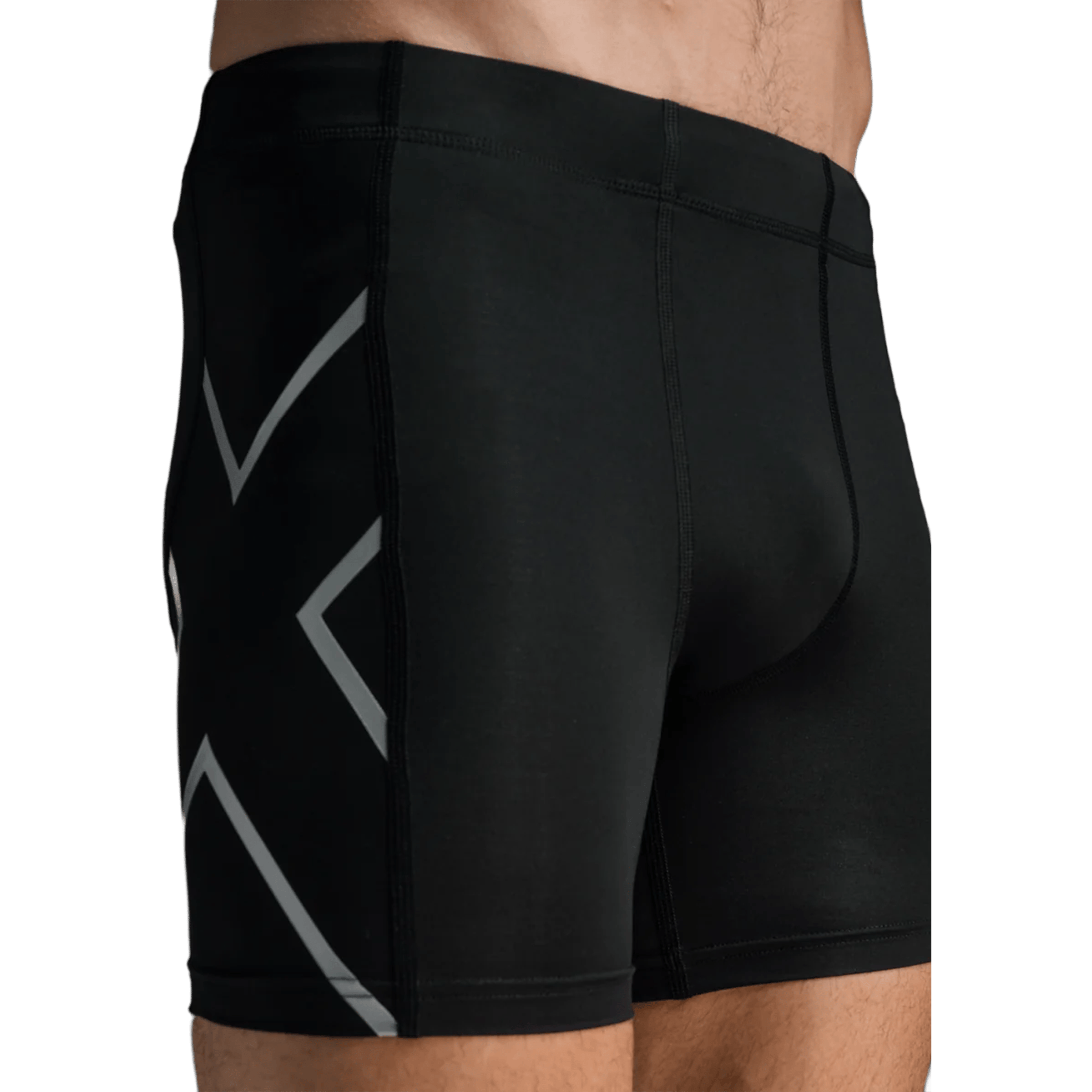 Mens 2XU Core Compression 1/2 (5") Shorts