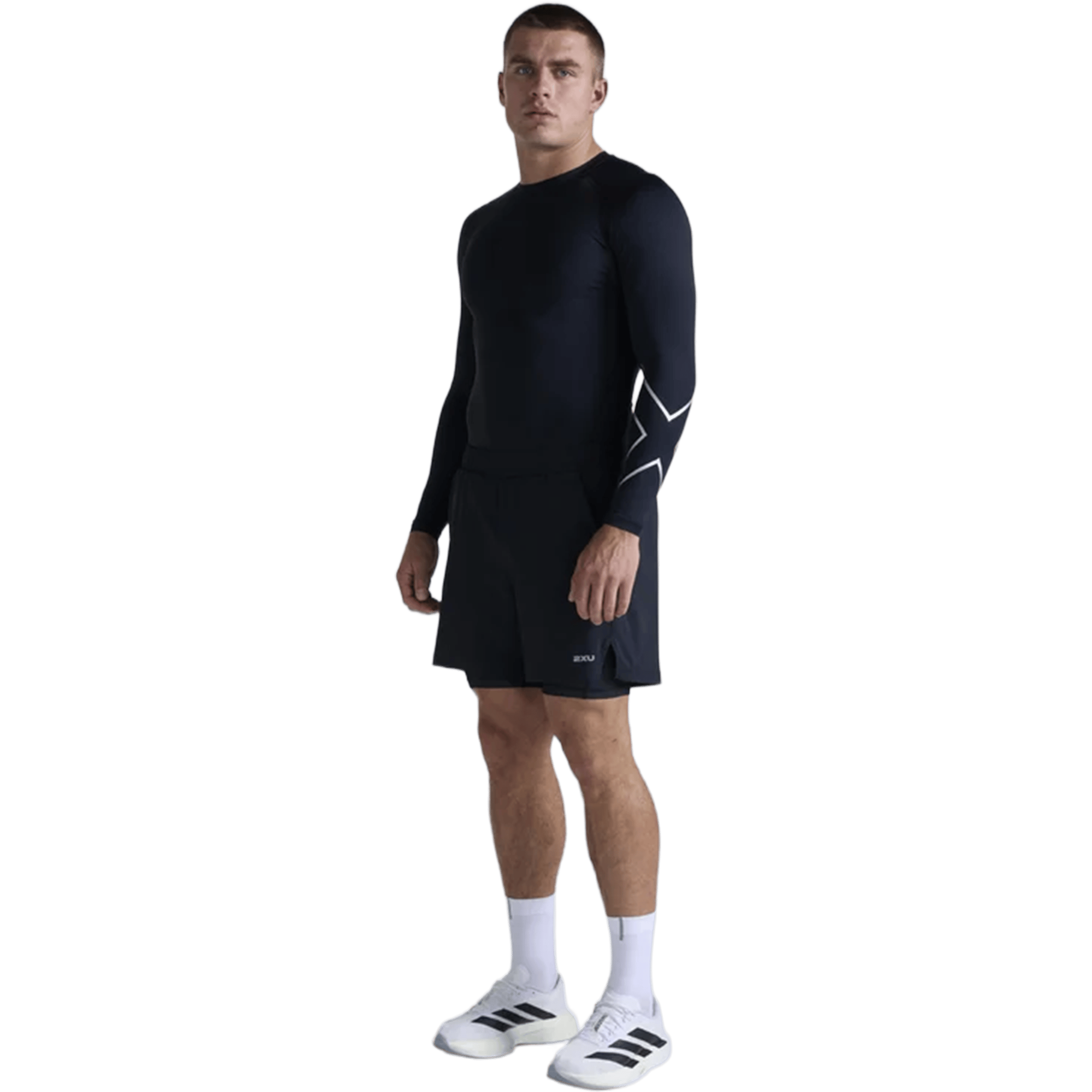Mens 2XU Core Compression Long Sleeve Tee