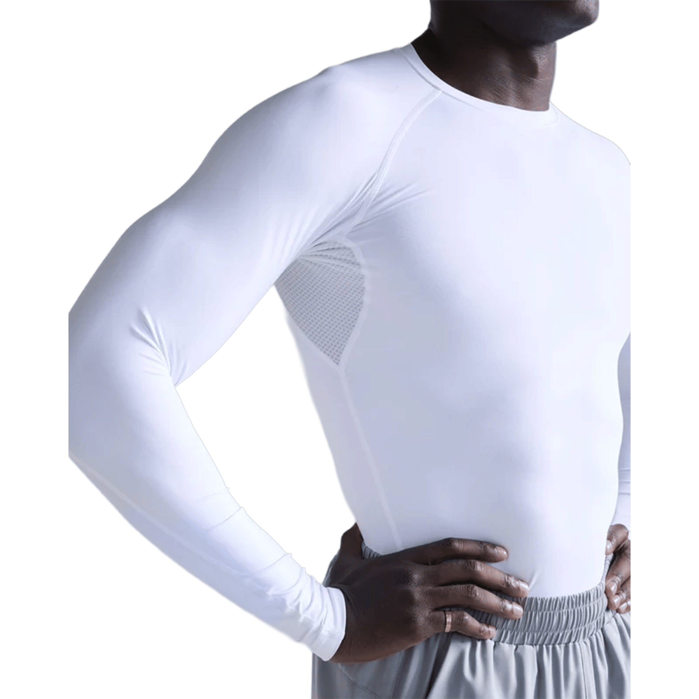 Mens 2XU Core Compression Long Sleeve Tee