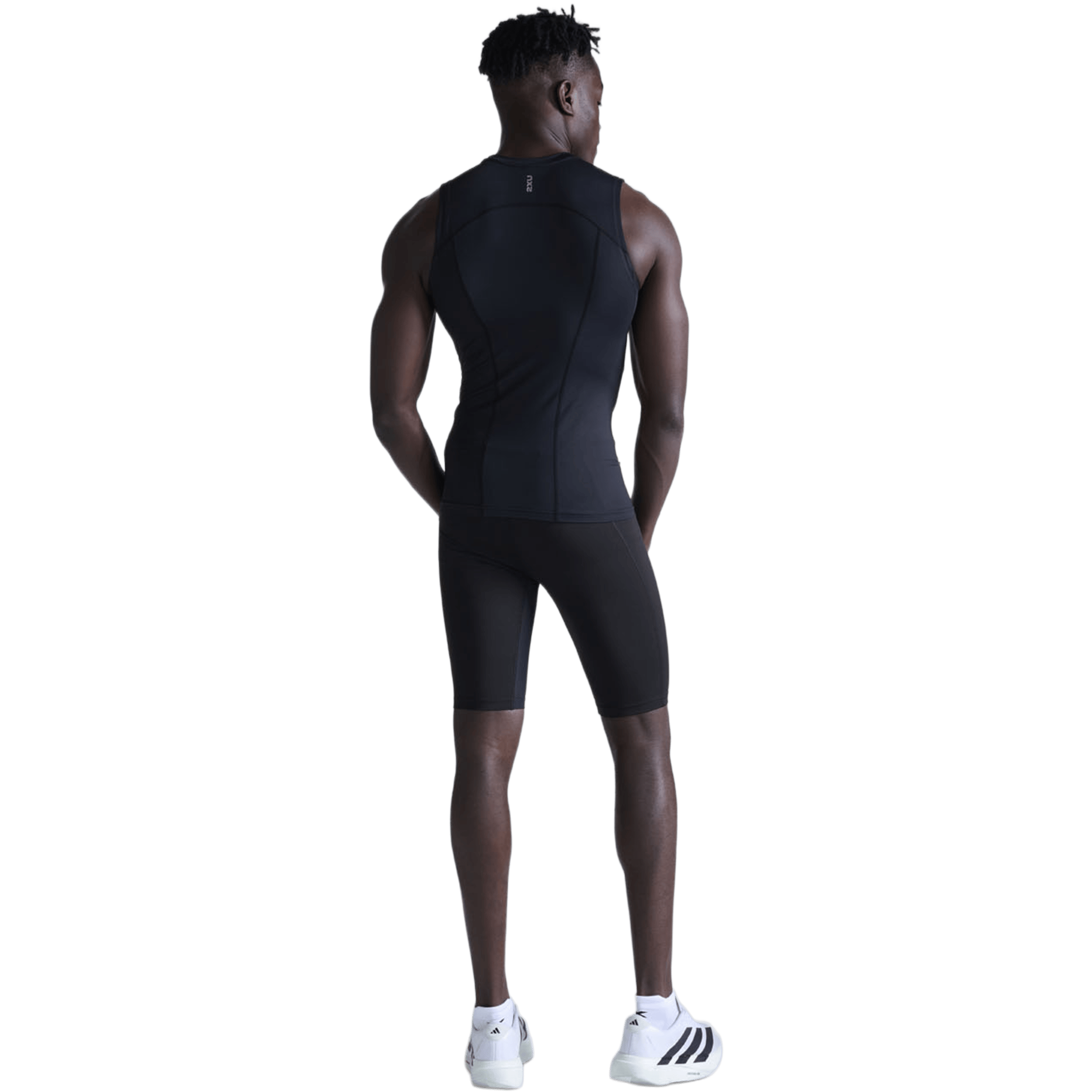Mens 2XU Core Compression Sleeveless Tank Top