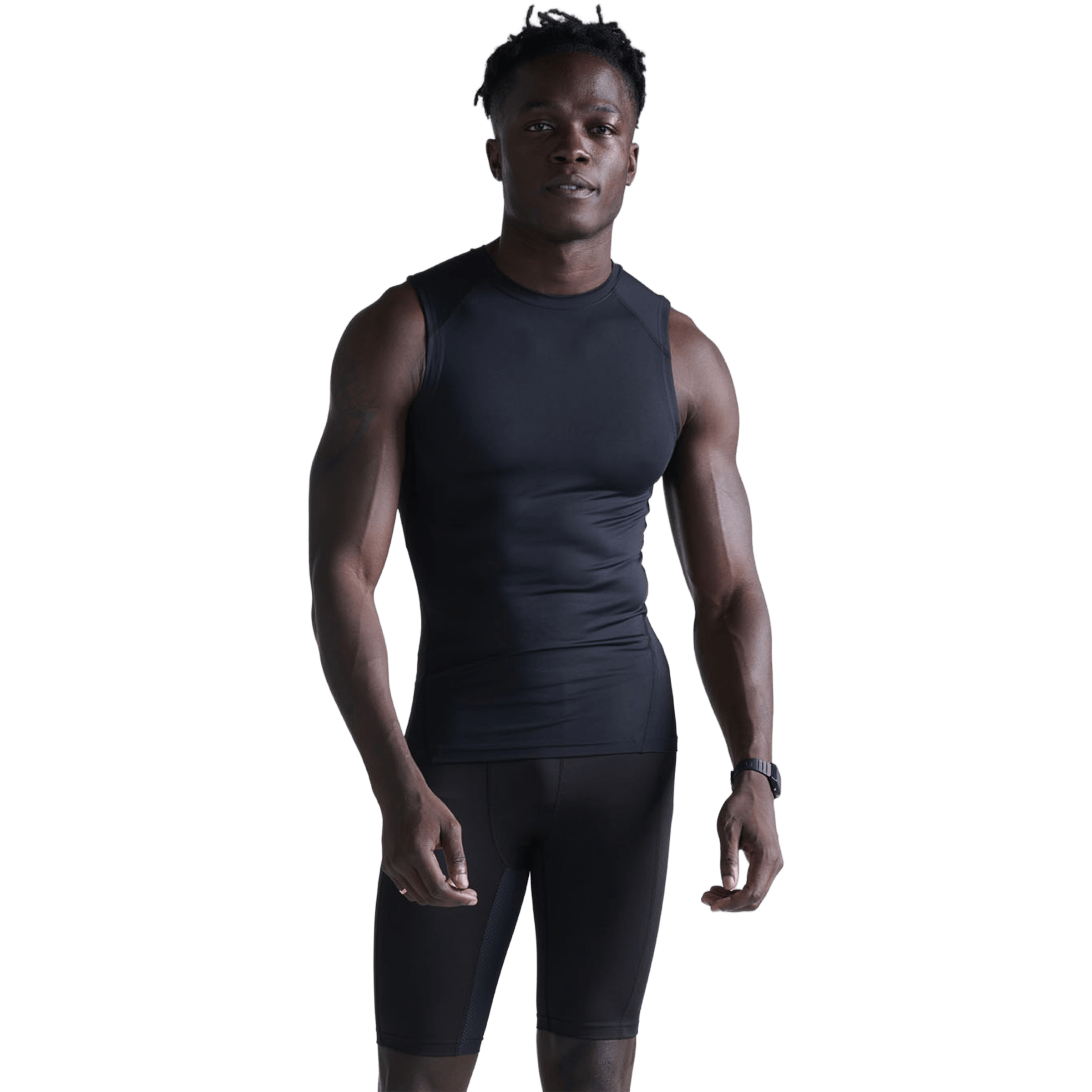 Unisex 2XU Core Compression Sleeveless Tank Top