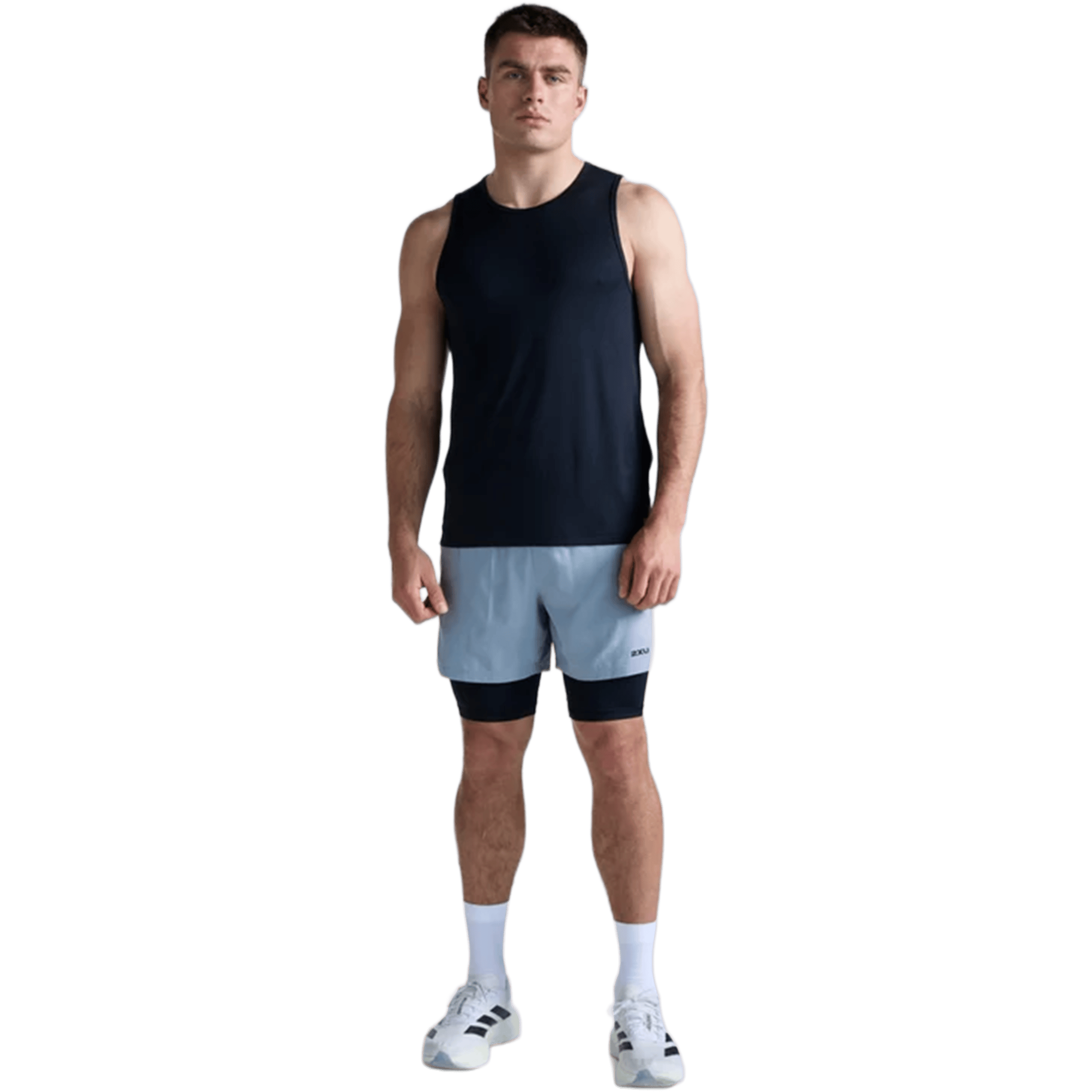 Mens 2XU Aero Tank Top