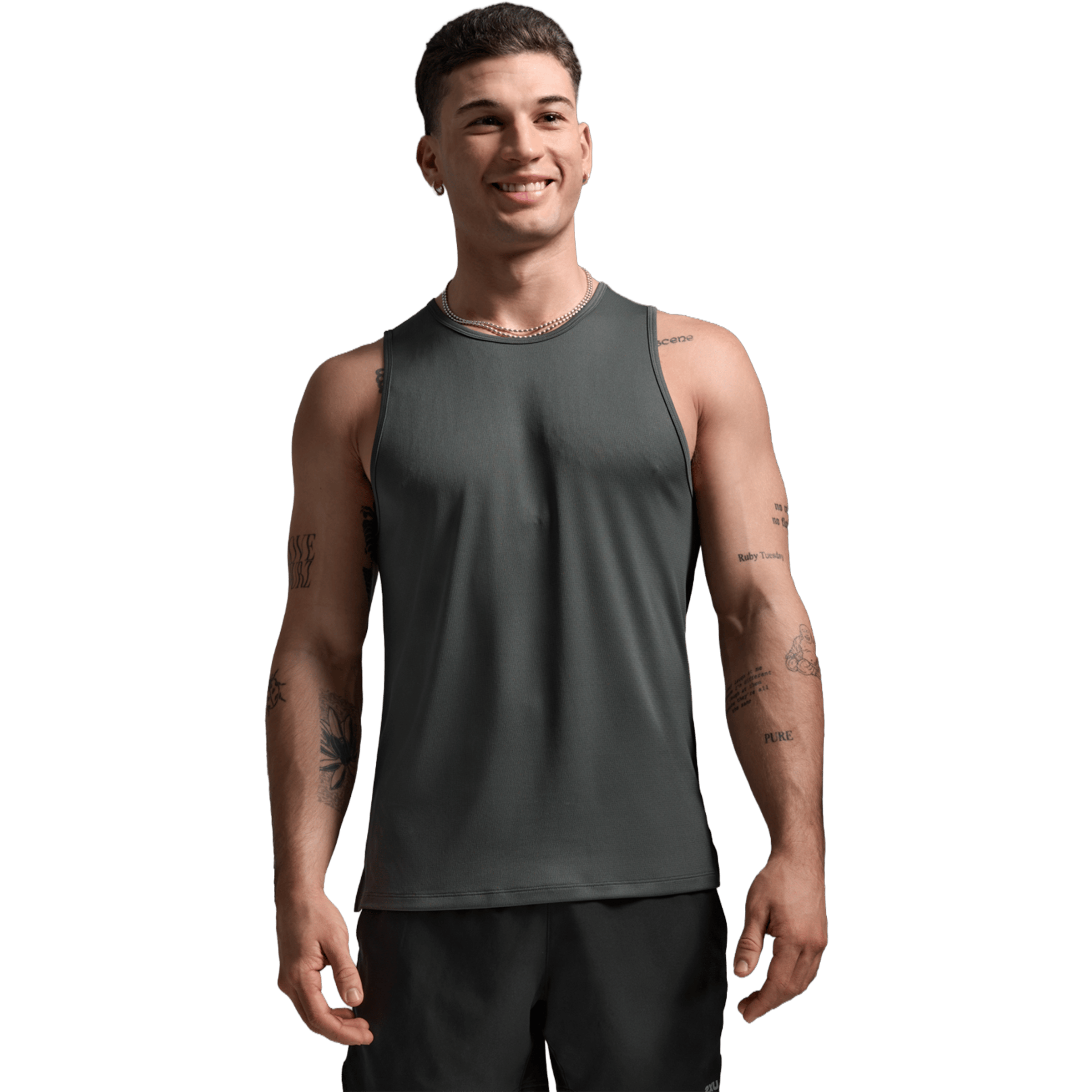 Mens 2XU Aero Tank Top