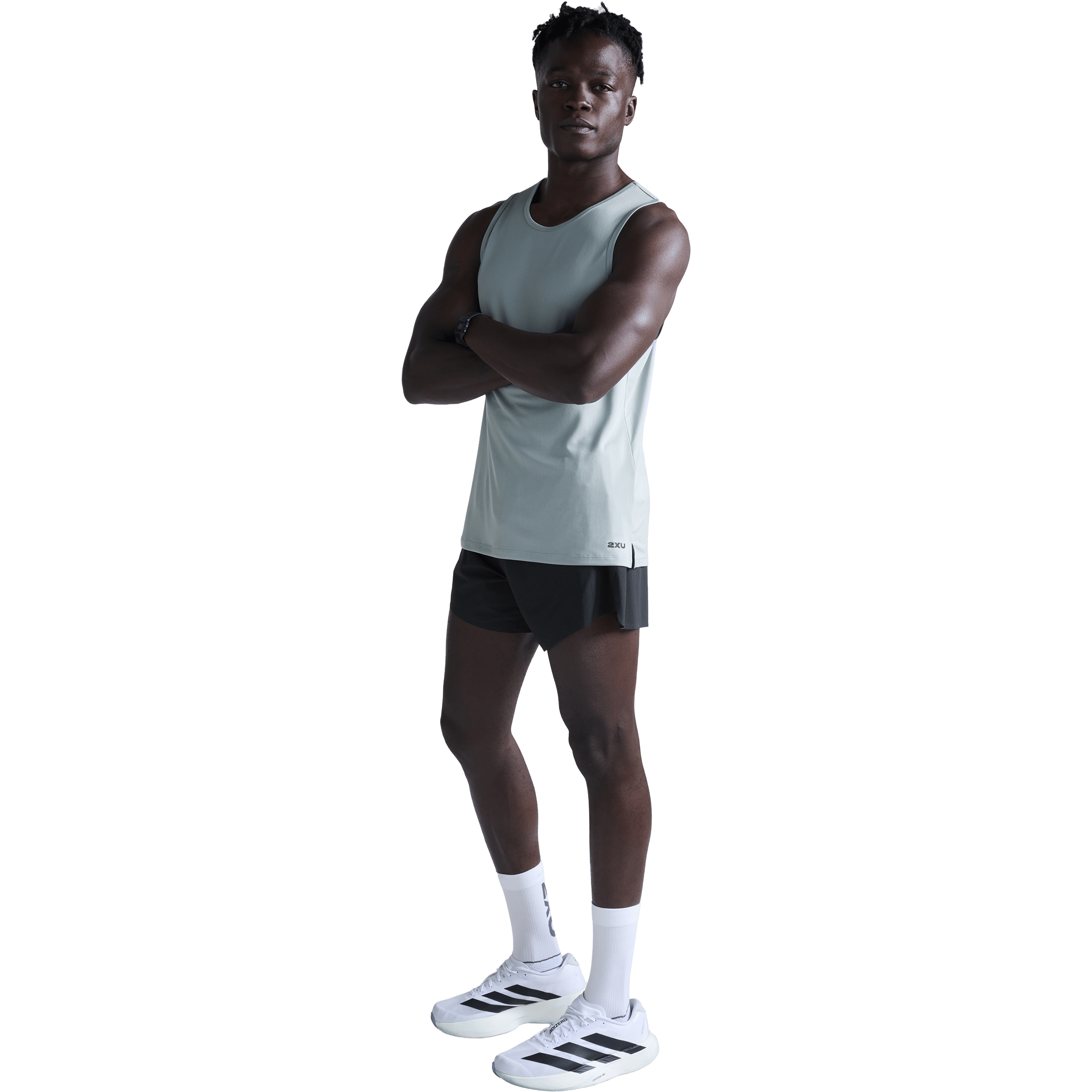 Mens 2XU Aero Tank Top