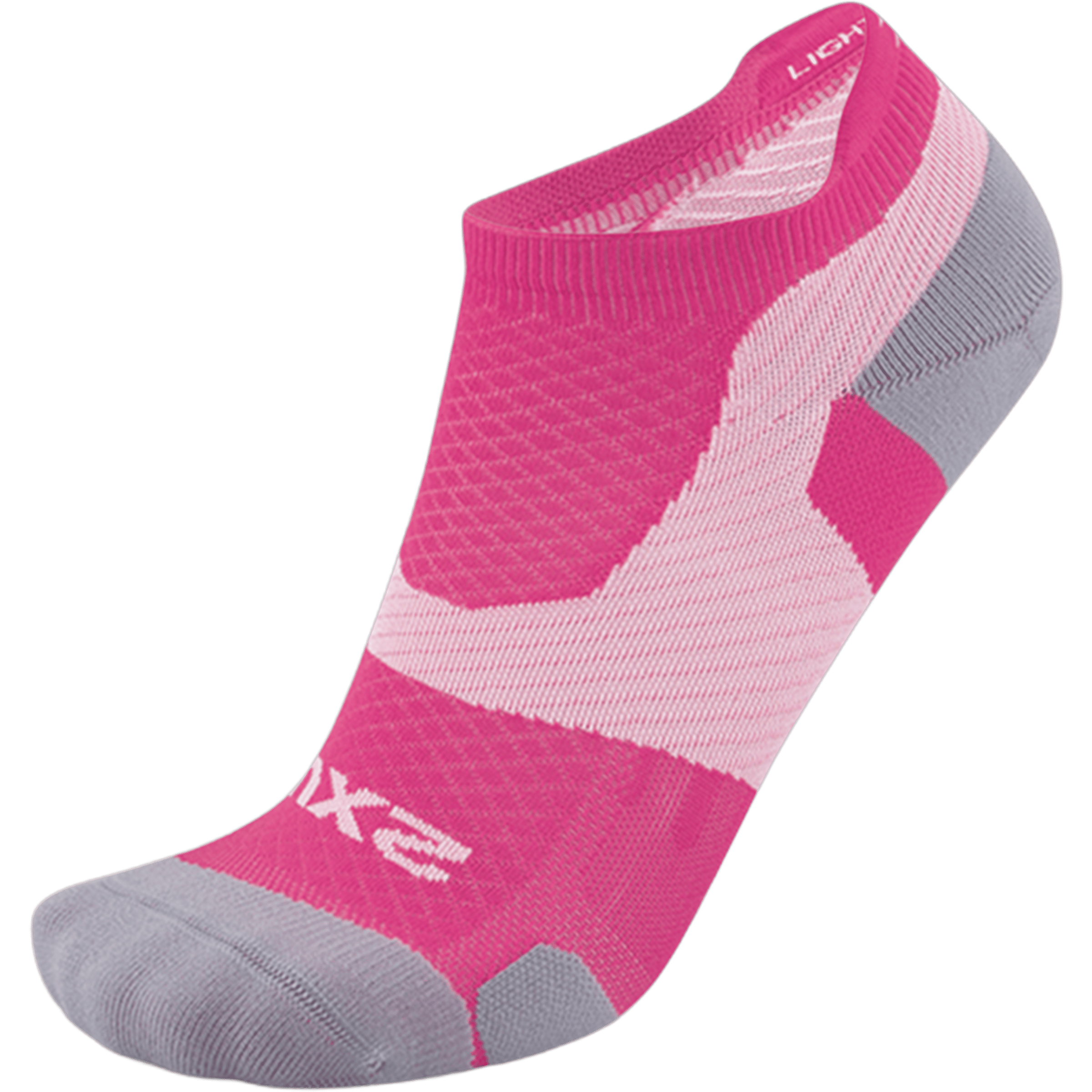 Unisex 2XU Vectr Light Cushion No Show Socks
