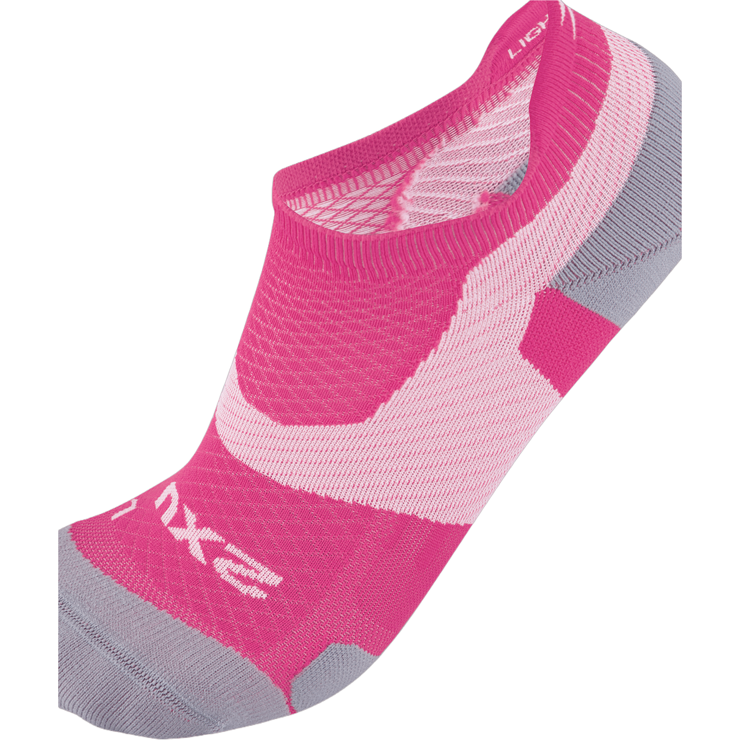 Unisex 2XU Vectr Light Cushion No Show Socks