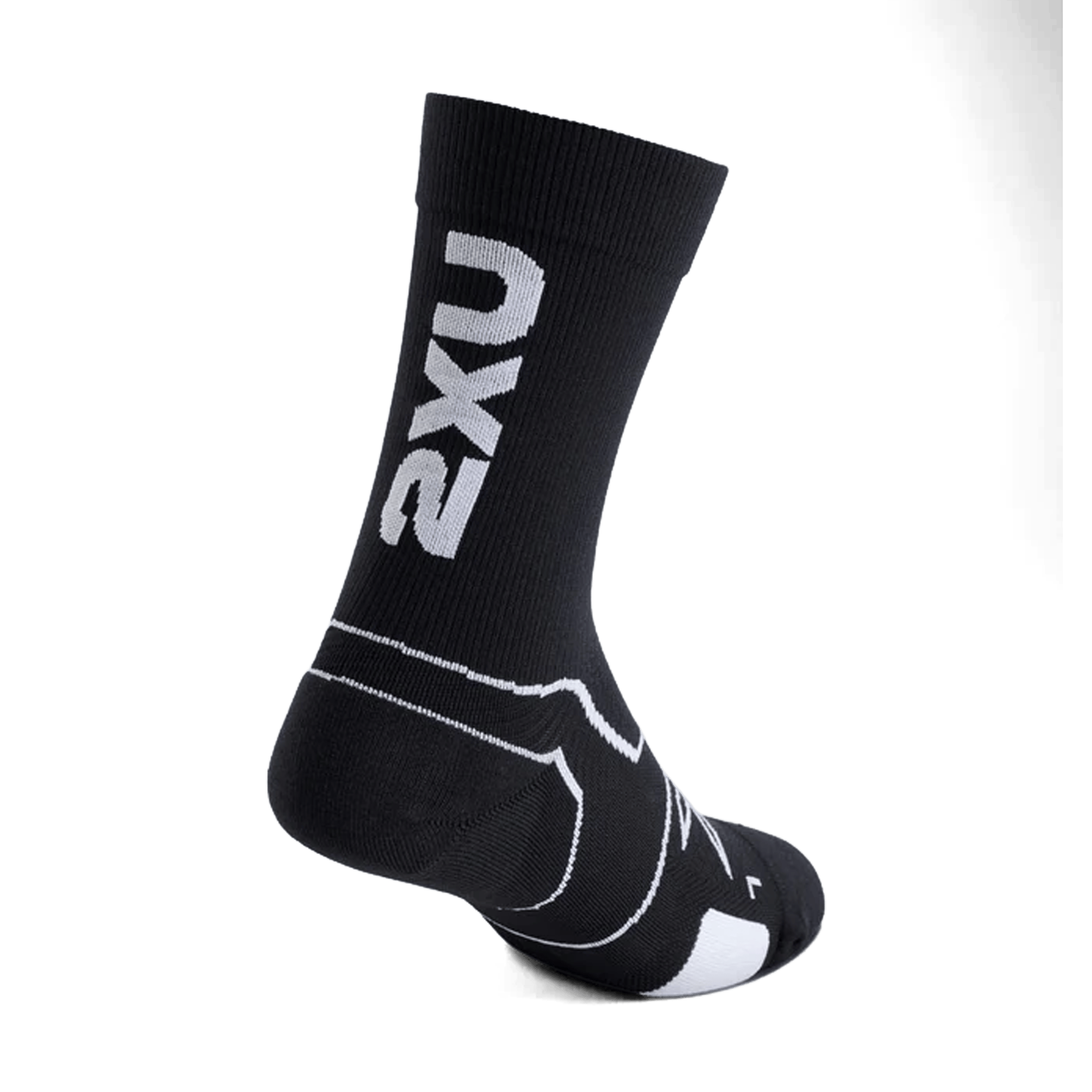 Unisex 2XU Vectr Cushion Crew Socks