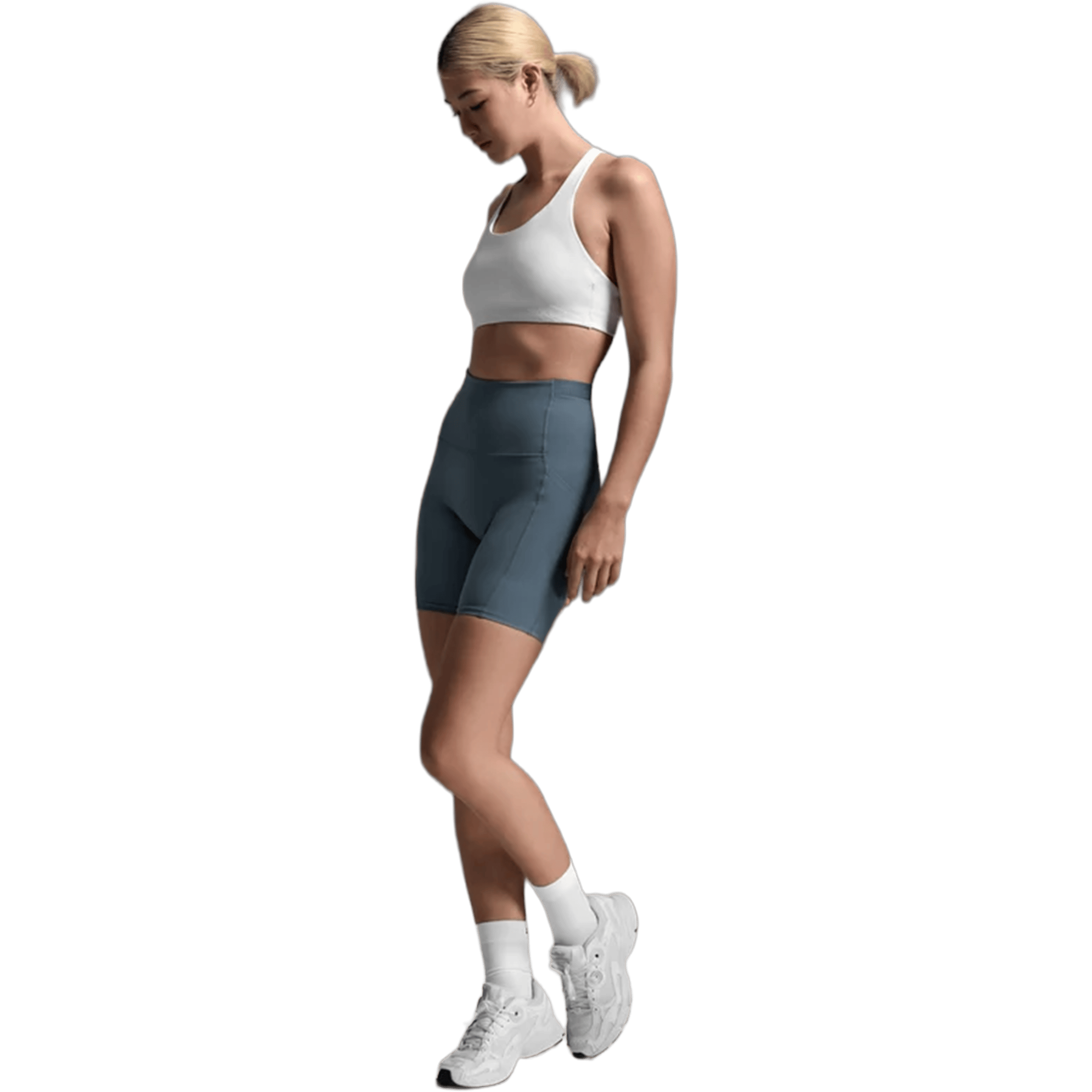 Womens 2XU Form Stash Hi-Rise (6") Compression Shorts