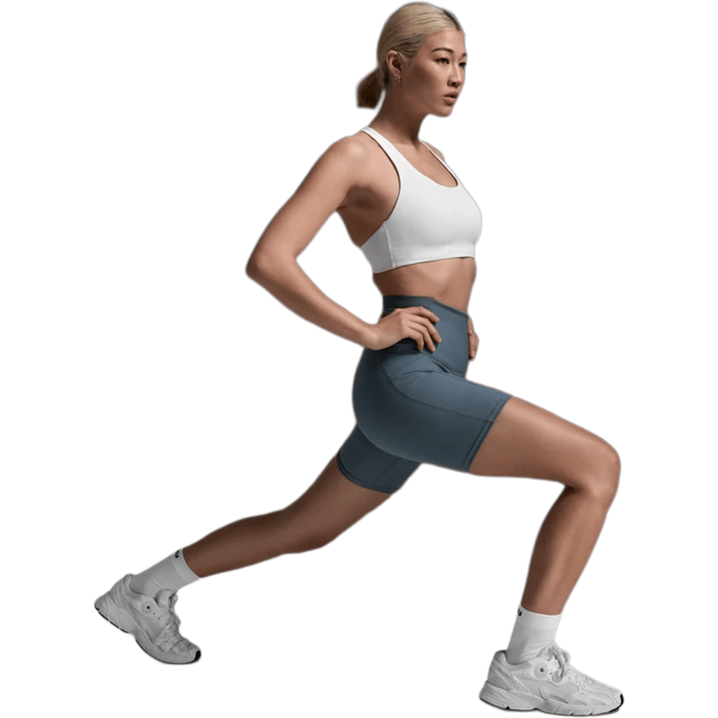 Womens 2XU Form Stash Hi-Rise (6") Compression Shorts