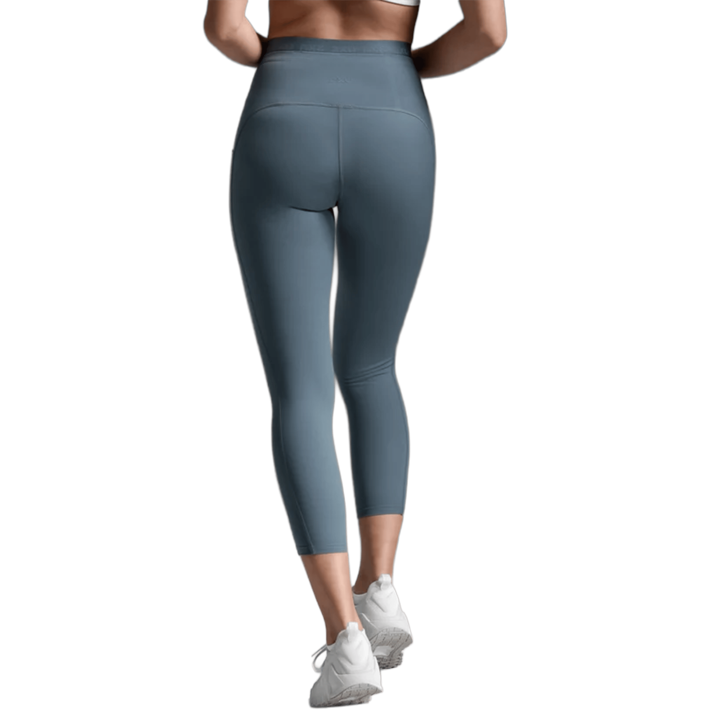 Womens 2XU Form Stash Hi-Rise (7/8 length) Compression Tights