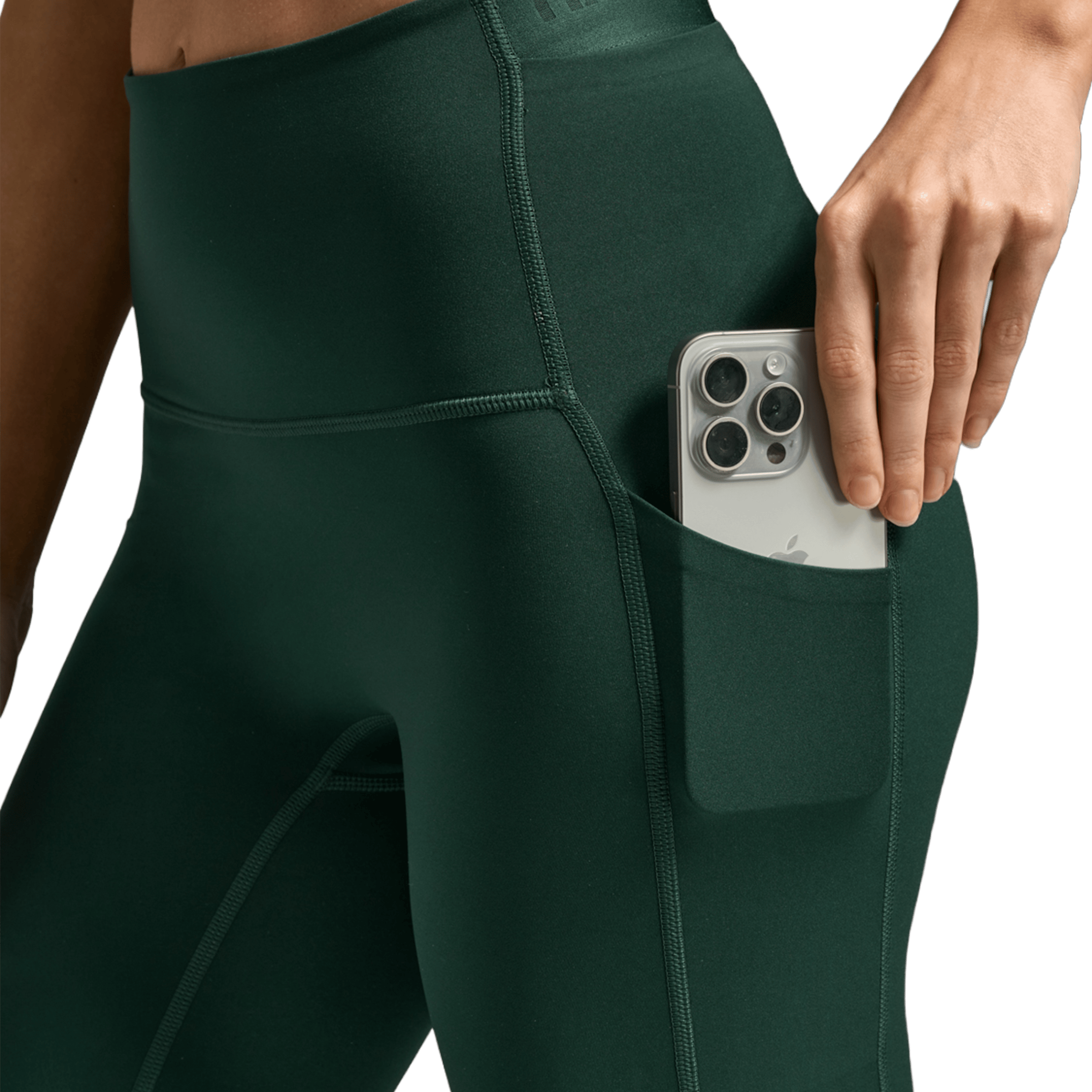 Womens 2XU Form Stash Hi-Rise (7/8 length) Compression Tights
